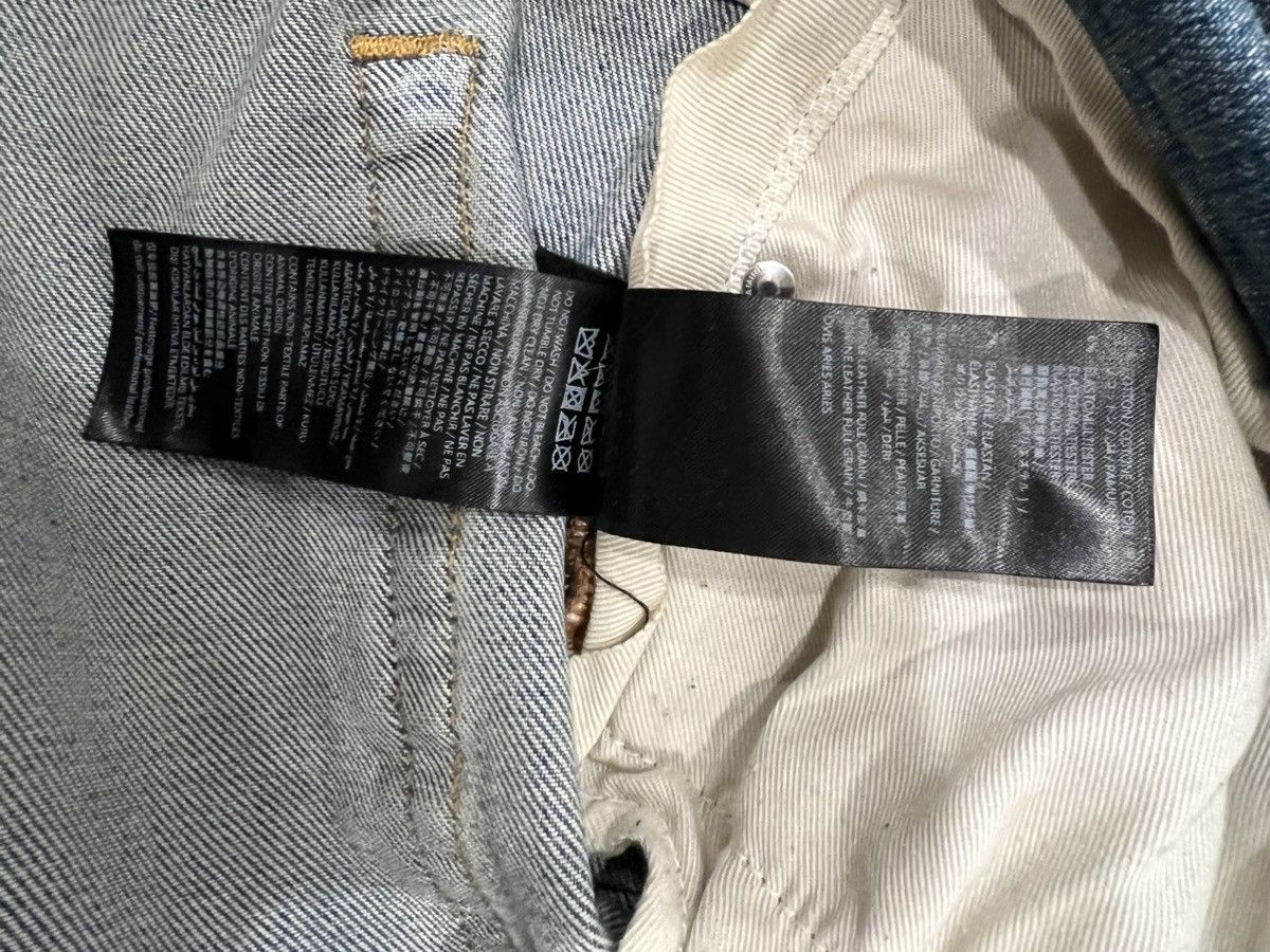 Amiri Amiri Jeans, Leather Amiri Staggered Print Size US 38 / EU 54 - 6 Thumbnail