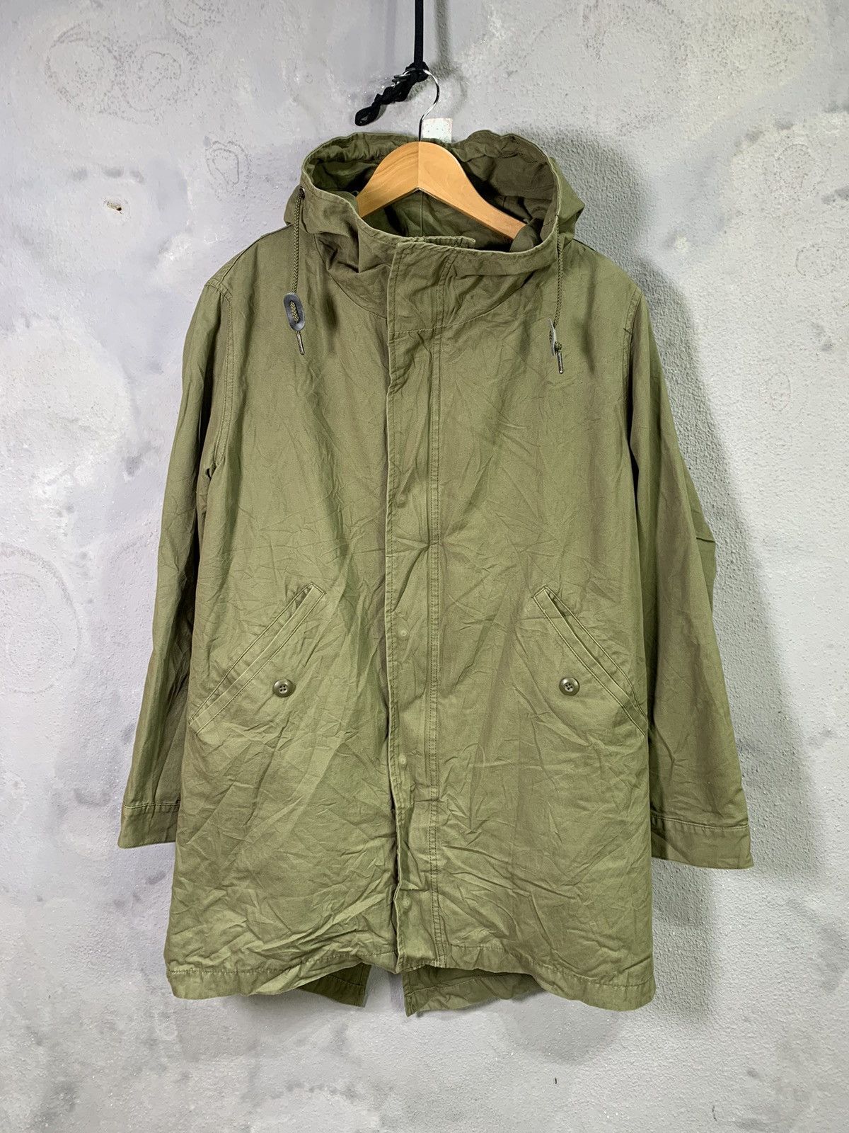 Vintage Back Number Keep Air Warm Thermolite Parkas