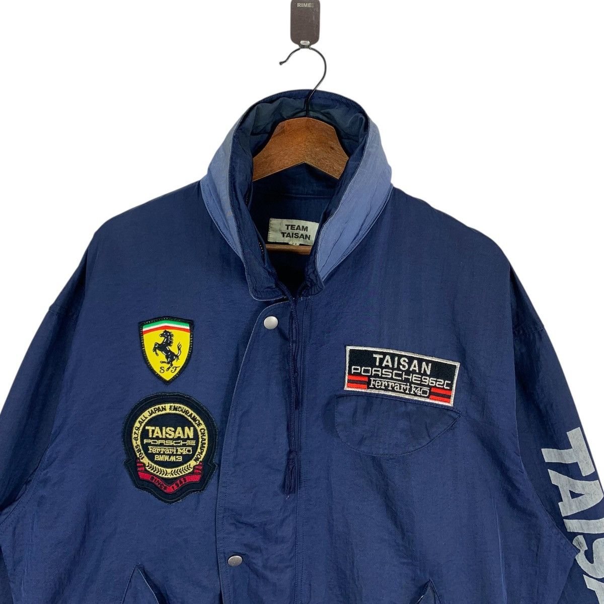 Sports Specialties VINTAGE TEAM TAISAN FERRARI SPORTSWEAR BOMBER JACKET Size US L / EU 52-54 / 3 - 4 Thumbnail