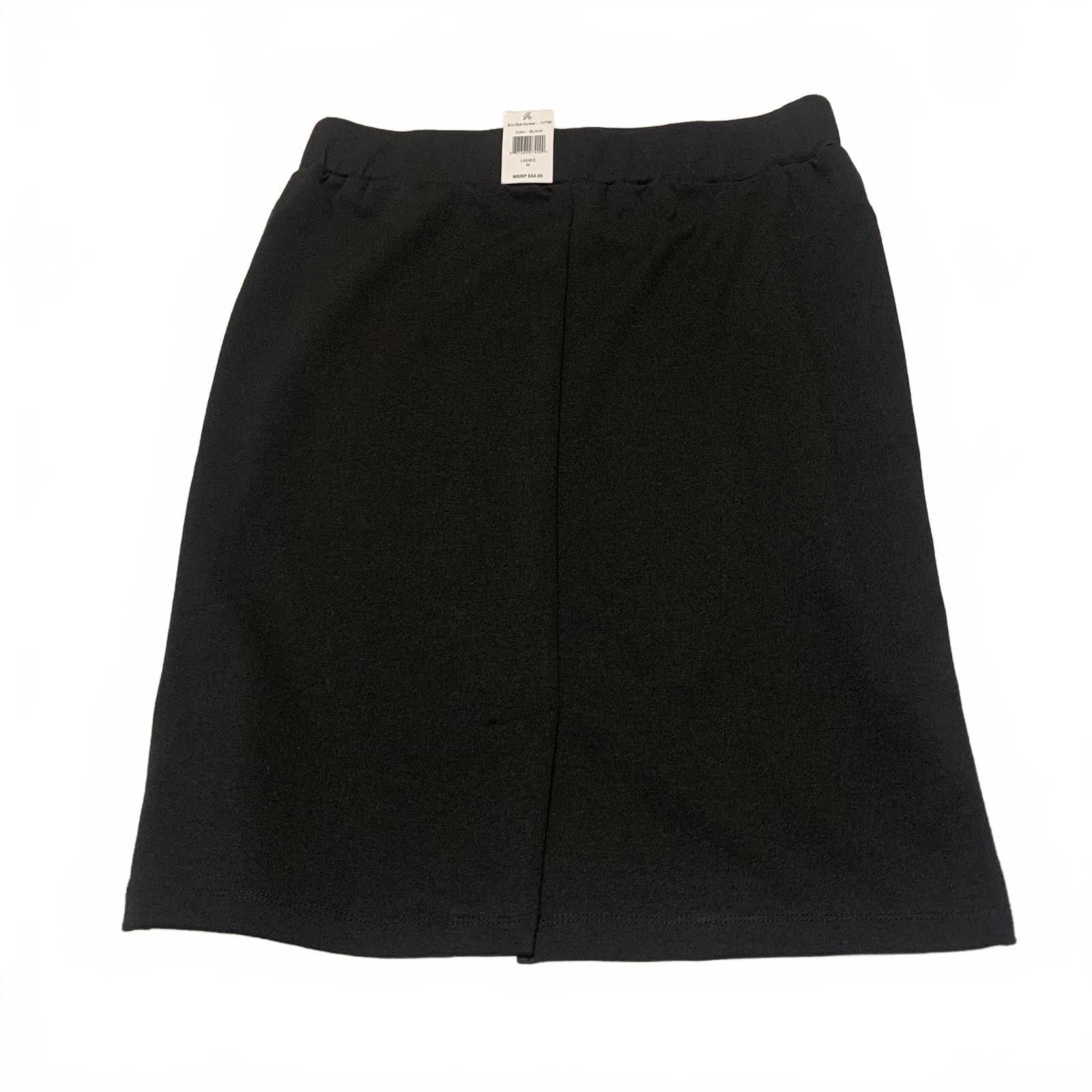 Other eci New York Women's Black Classic Skirt Size M NWT Size 32" / US 10 / IT 46 - 8 Thumbnail