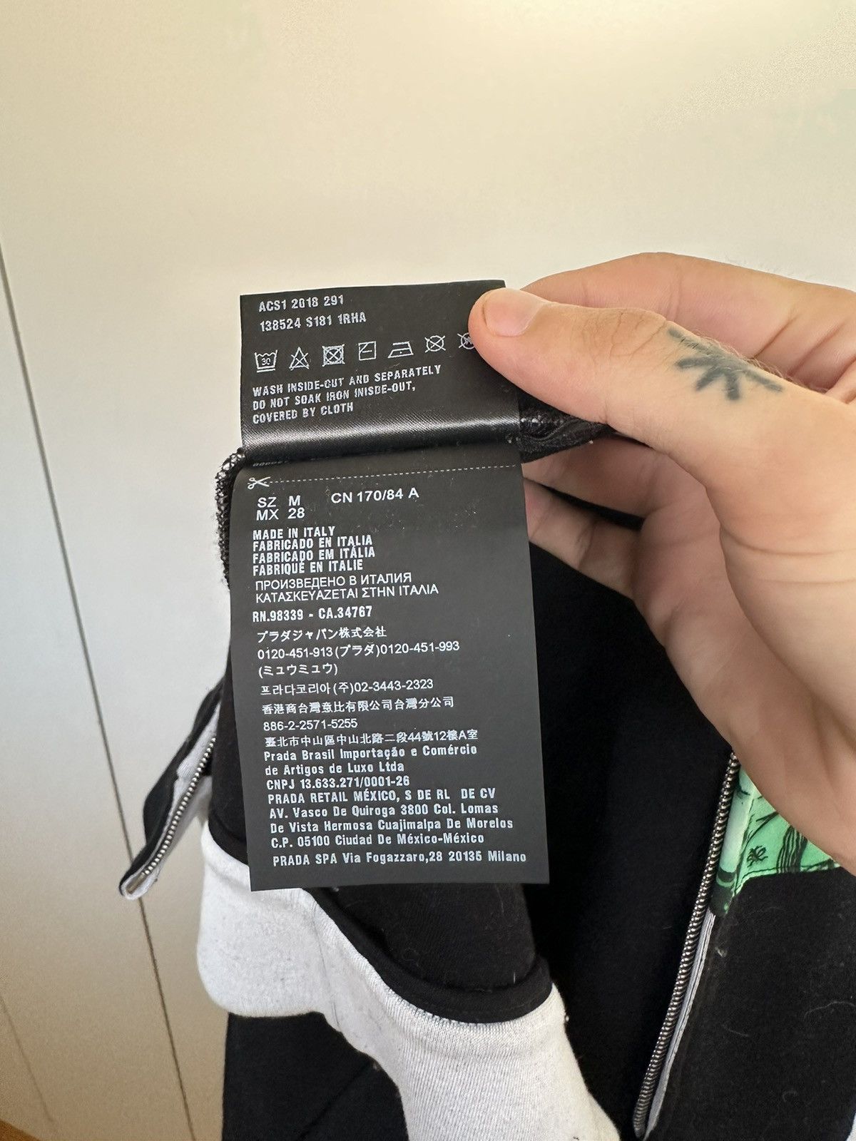 Prada Prada Hoodie Size US M / EU 48-50 / 2 - 5 Thumbnail