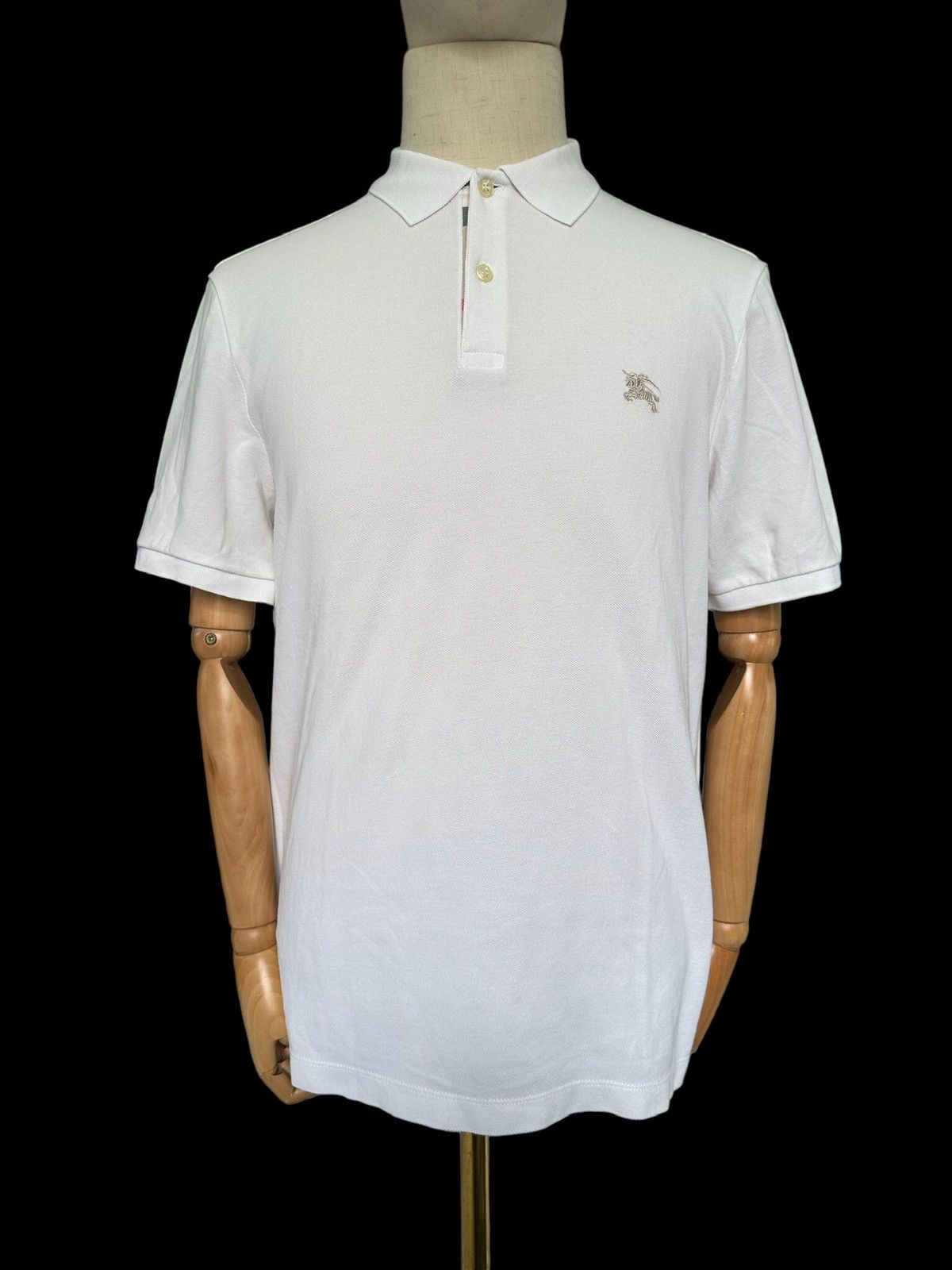 Burberry Burberry Brit white polo tee Size US M / EU 48-50 / 2 - 4 Thumbnail