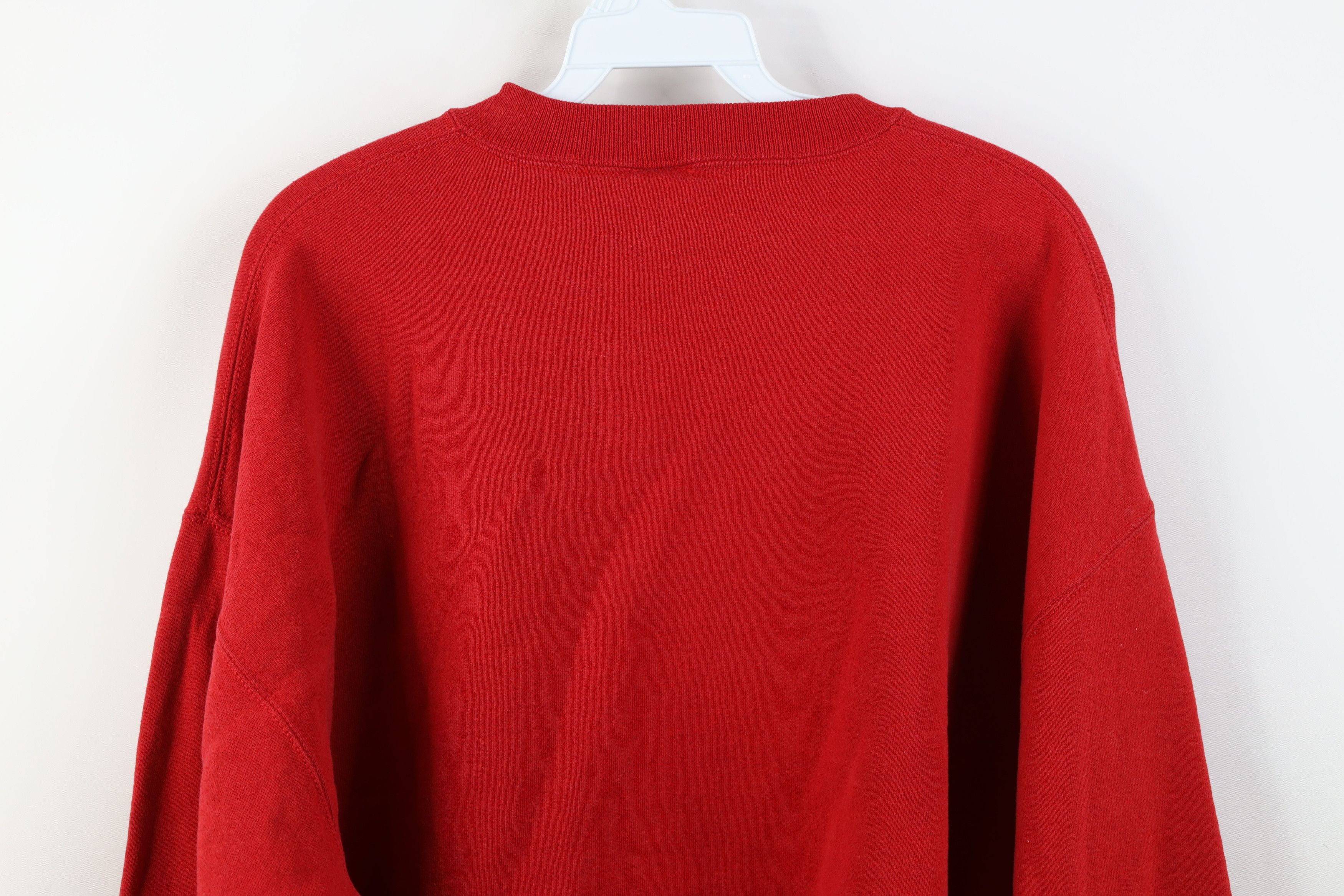 Russell Athletic Vintage 90s Russell Athletic Sports Bar Sweatshirt Red USA Size US XL / EU 56 / 4 - 12 Thumbnail