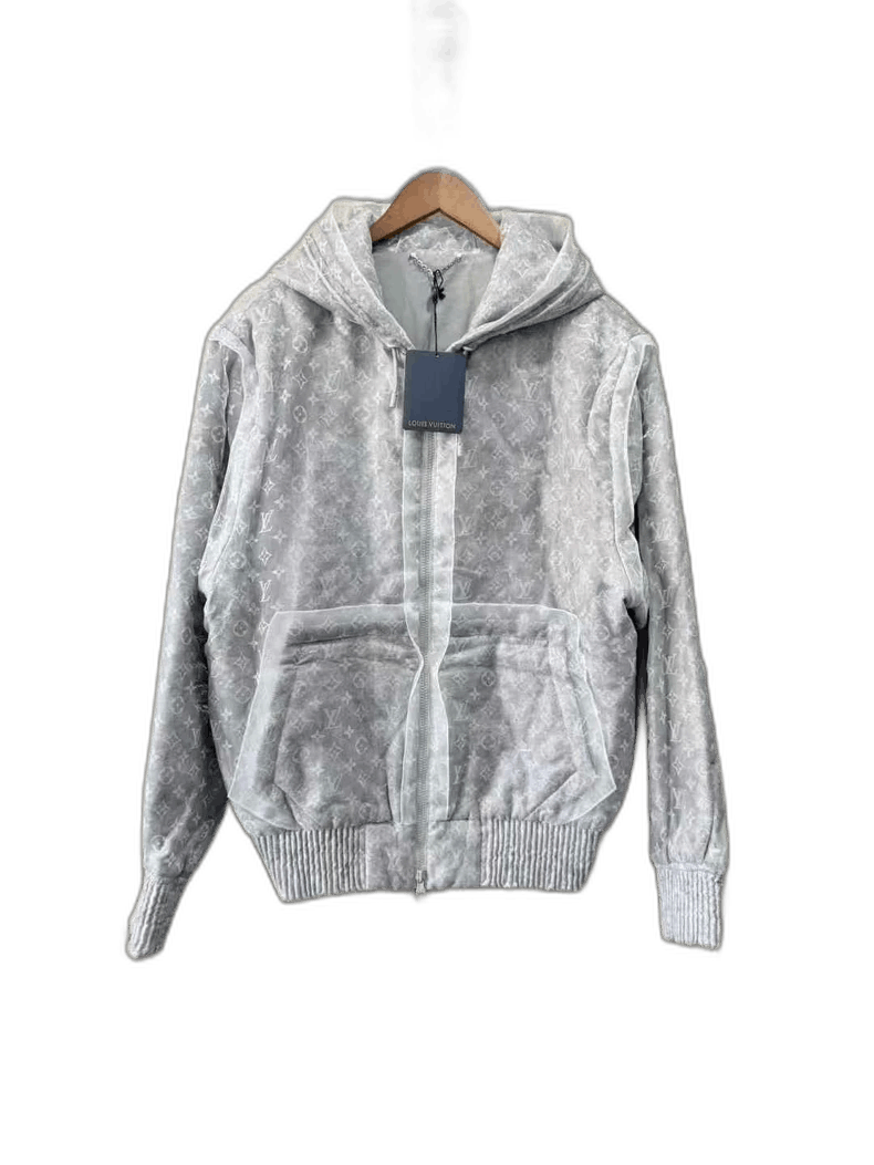 Louis Vuitton LouisVuitton LouisVuitton organza printed zip-up hoodie-250 Size US L / EU 52-54 / 3 - 1 Thumbnail