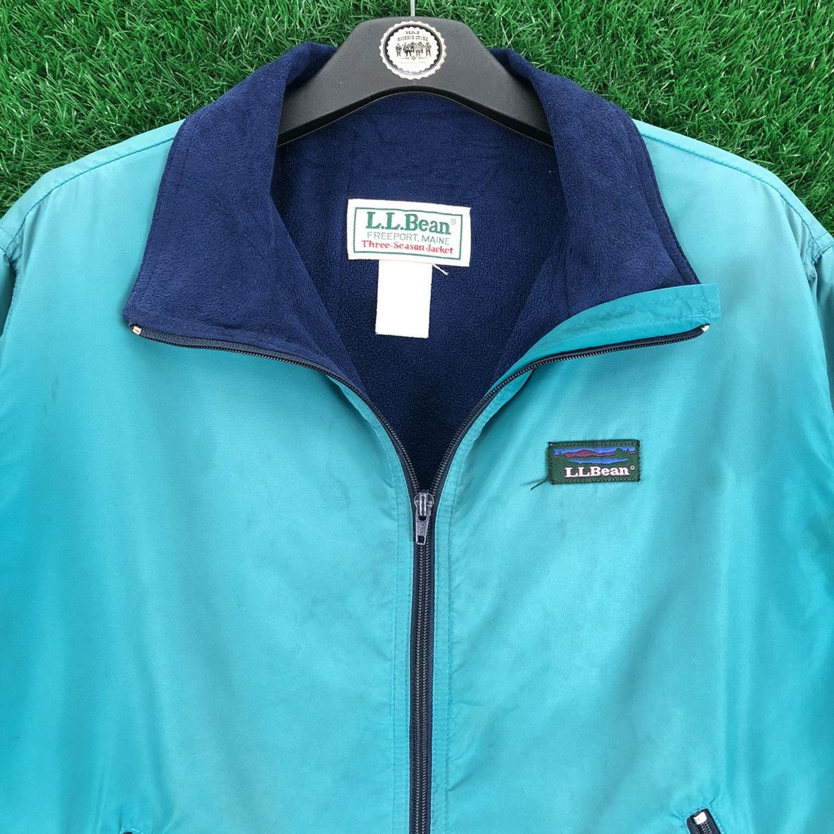 L.L. Bean Vintage 80's L.L Bean Three-Season Thrashed Faded Jacket Size US S / EU 44-46 / 1 - 7 Thumbnail