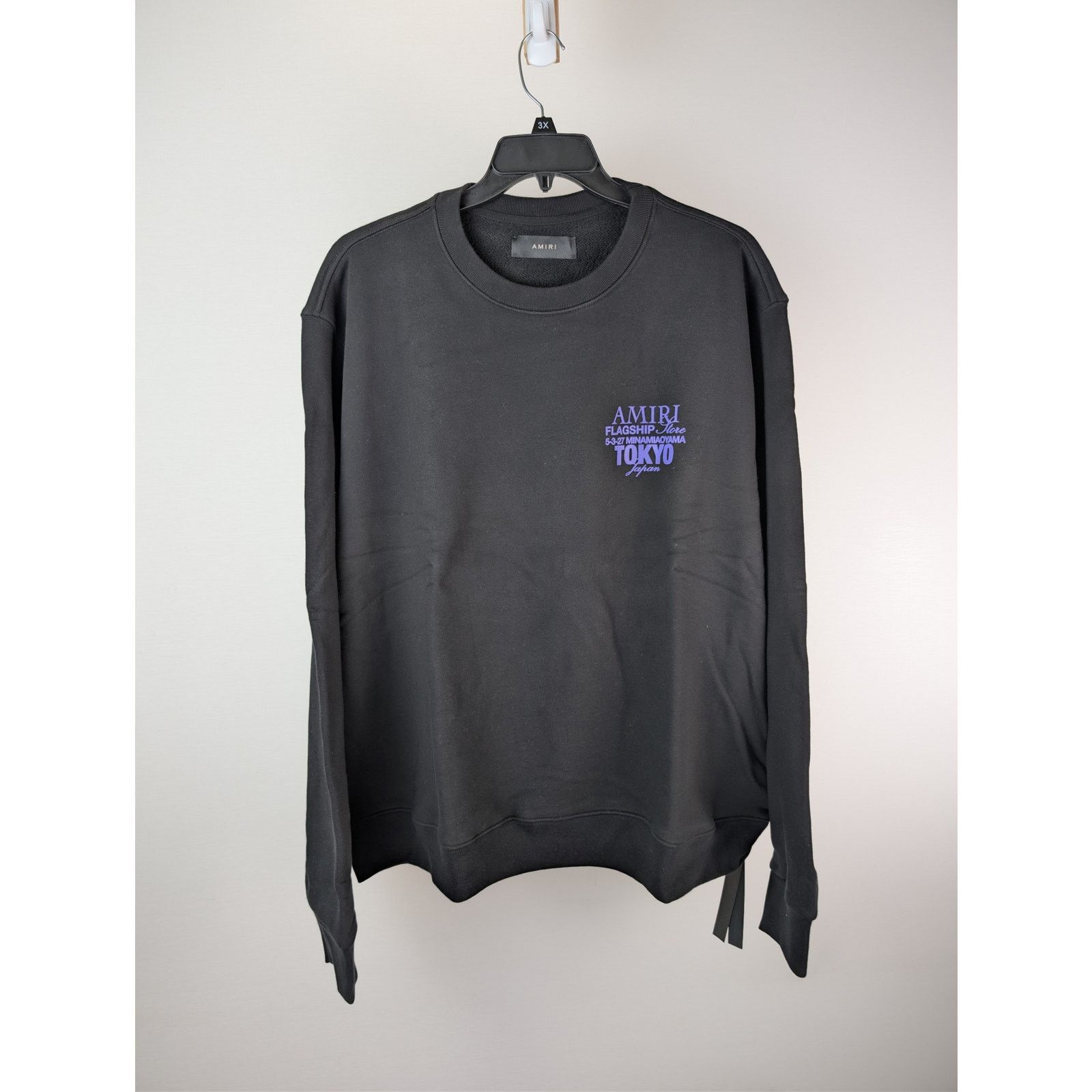 Amiri o1rshd1 3XL Amiri X Tokyo Crewneck Sweatshirt Sweater Black Size US XXL / EU 58 / 5 - 9 Thumbnail