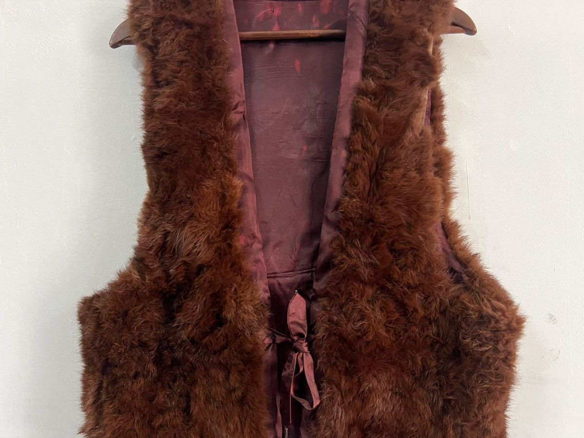 If Six Was Nine Faux Fur Mohair Vest Sleeveless Size US M / EU 48-50 / 2 - 4 Thumbnail