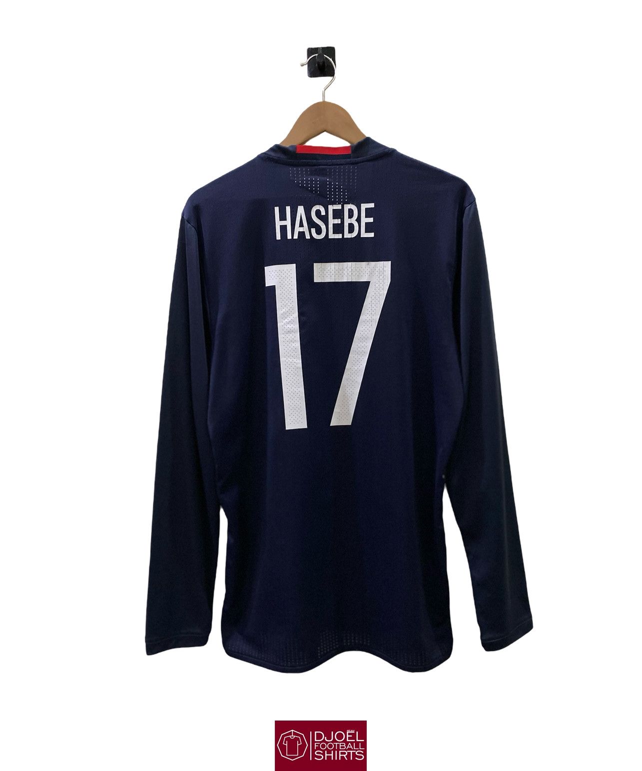 Adidas Japan 2016 Home Player Issue L/S Makoto HASEBE #17 Adizero Size US L / EU 52-54 / 3 - 2 Thumbnail