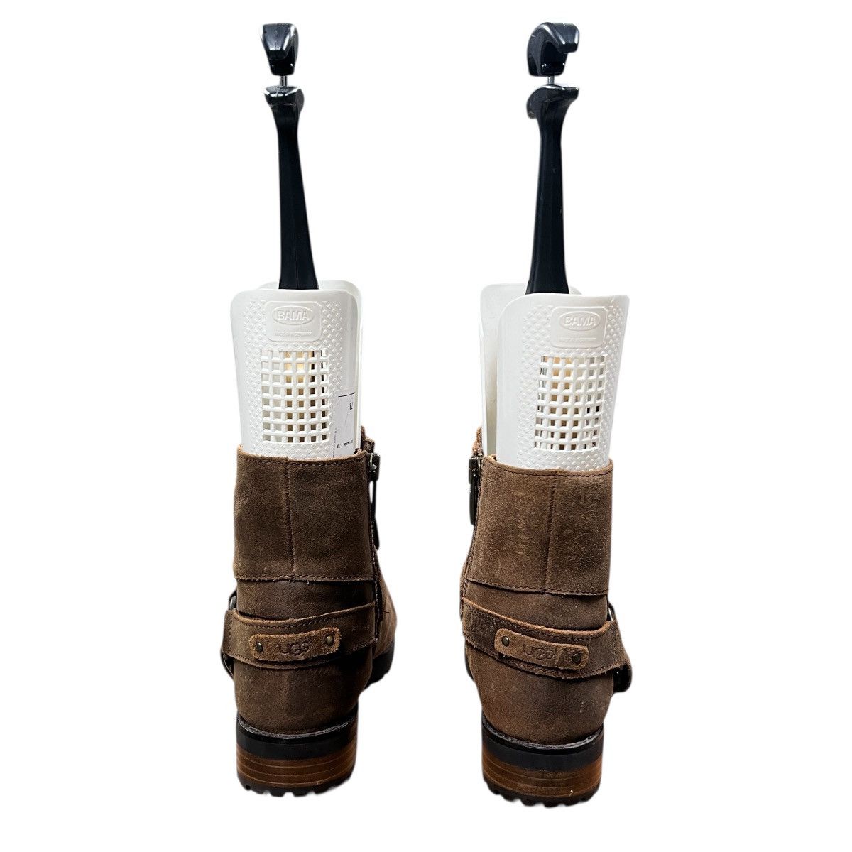 Ugg UGG Australia Fritzi Chipmunk Leather Lace Up Biker Boots W’ Size US 8.5 / IT 38.5 - 3 Thumbnail