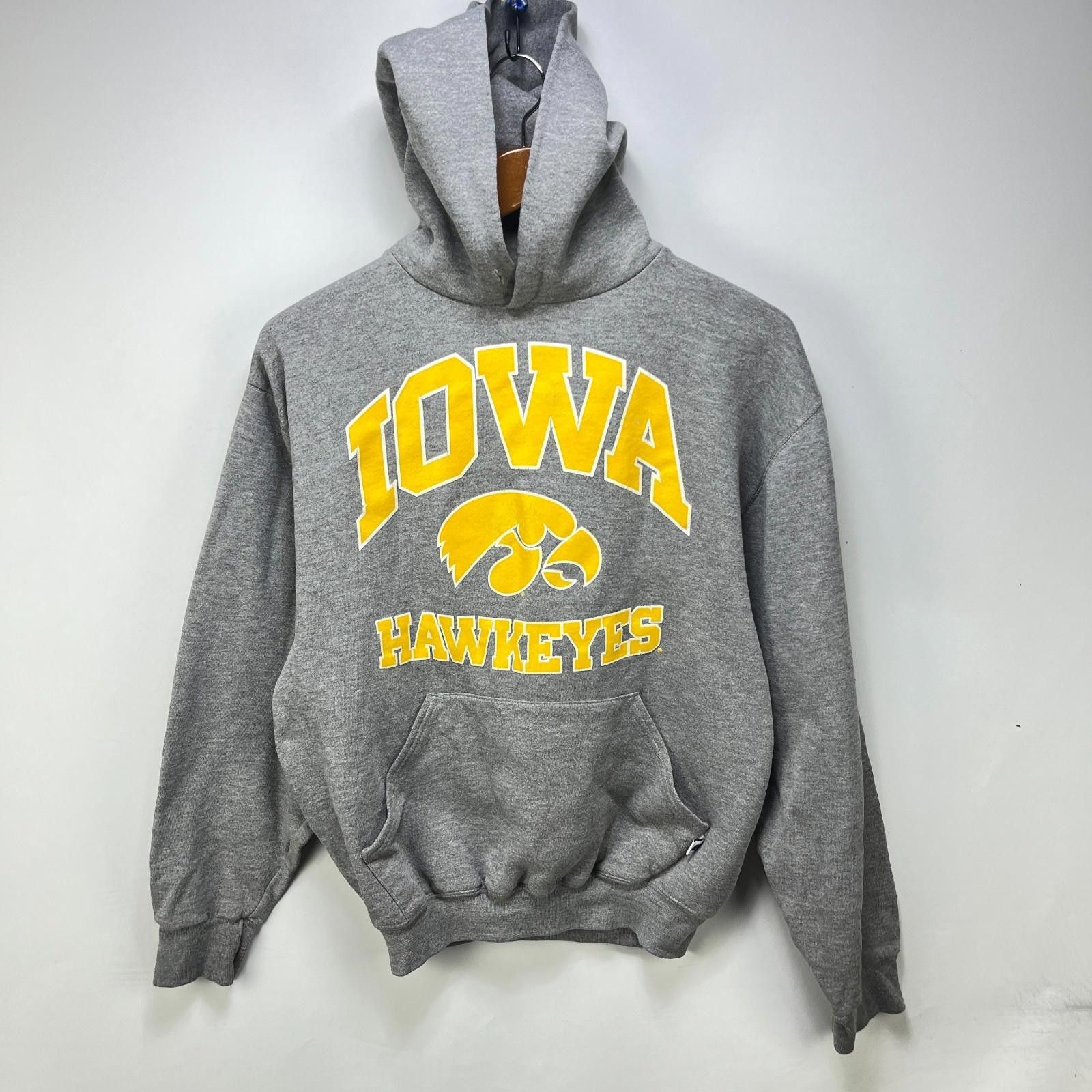 Russell Athletic Vintage Russell Athletic Iowa Hawkeyes Hoodie Medium Size ONE SIZE - 1 Thumbnail