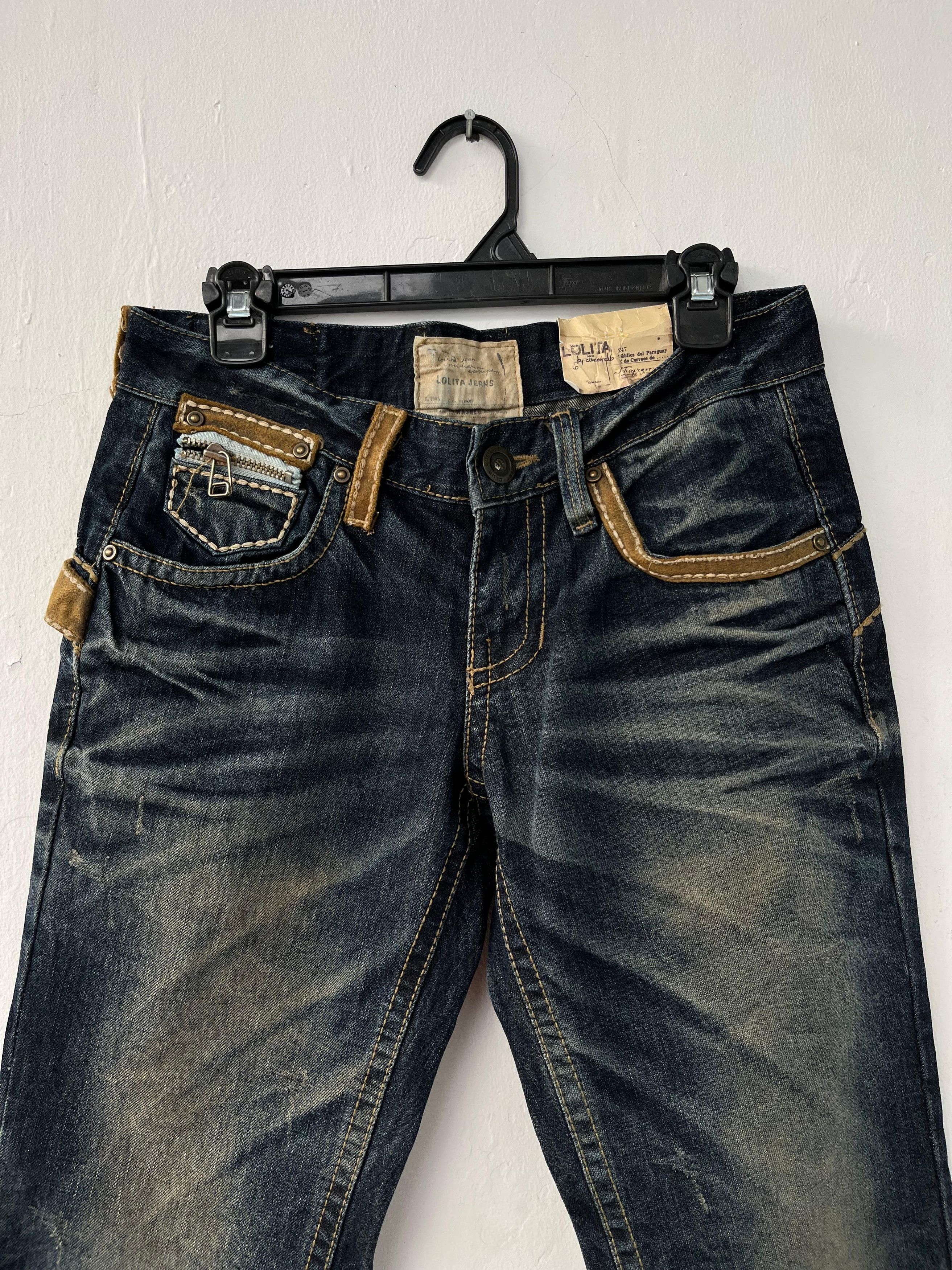 Tornado Mart Vintage Yoshitomo Nara x Lolita Washed Jeans Denim Size 30" / US 8 / IT 44 - 4 Thumbnail
