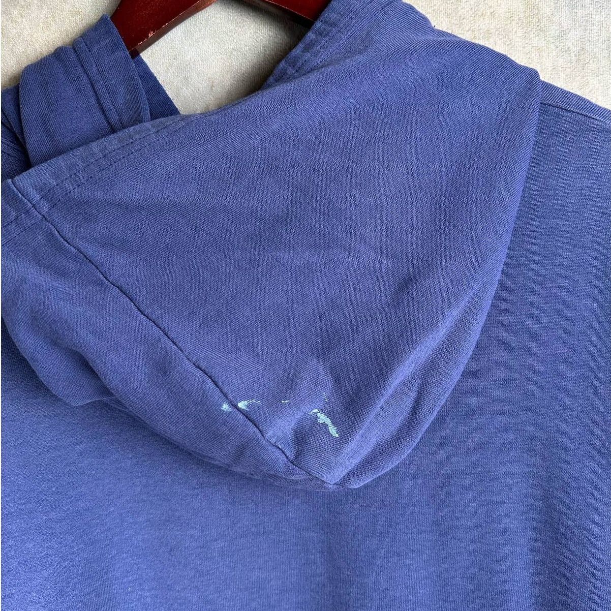 Adidas × Vintage Vintage Adidas Hoodie Sweatshirt Sz L Blue Pullover 90s Size US L / EU 52-54 / 3 - 7 Thumbnail