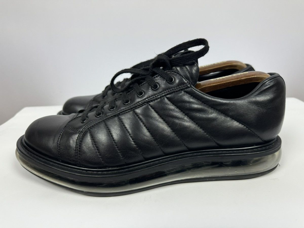 Japanese Brand × Prada Prada Snickers Leather Air-Soled Size US 12 / EU 45 - 3 Thumbnail