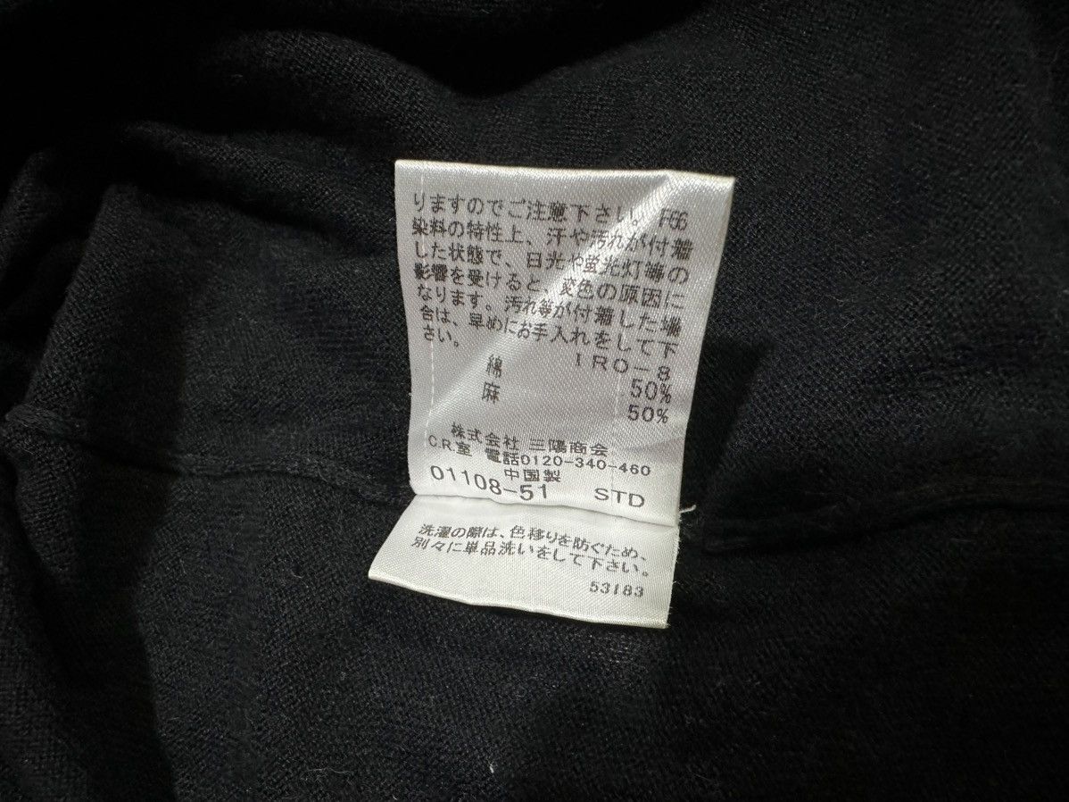 Burberry 🔥Y2K Vintage Burberry Black Label Hemp Ls Shirt See-thru Size US XL / EU 56 / 4 - 10 Thumbnail