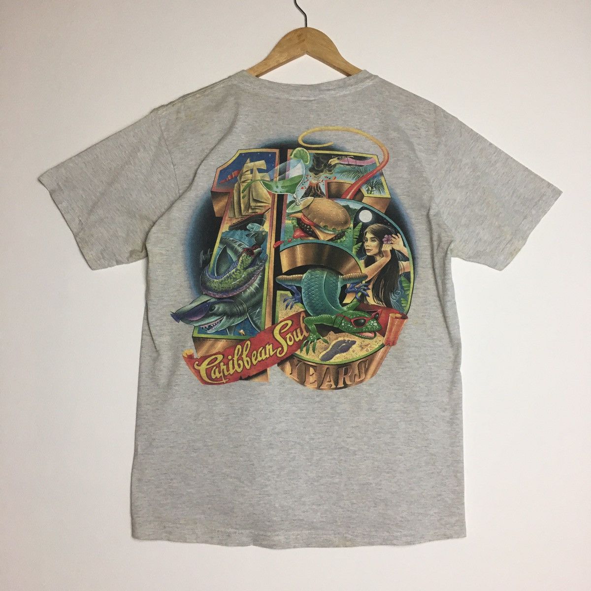 Caribbean × Vintage Vintage 98 Caribbean Soul Nice Graphic Size US M / EU 48-50 / 2 - 2 Thumbnail