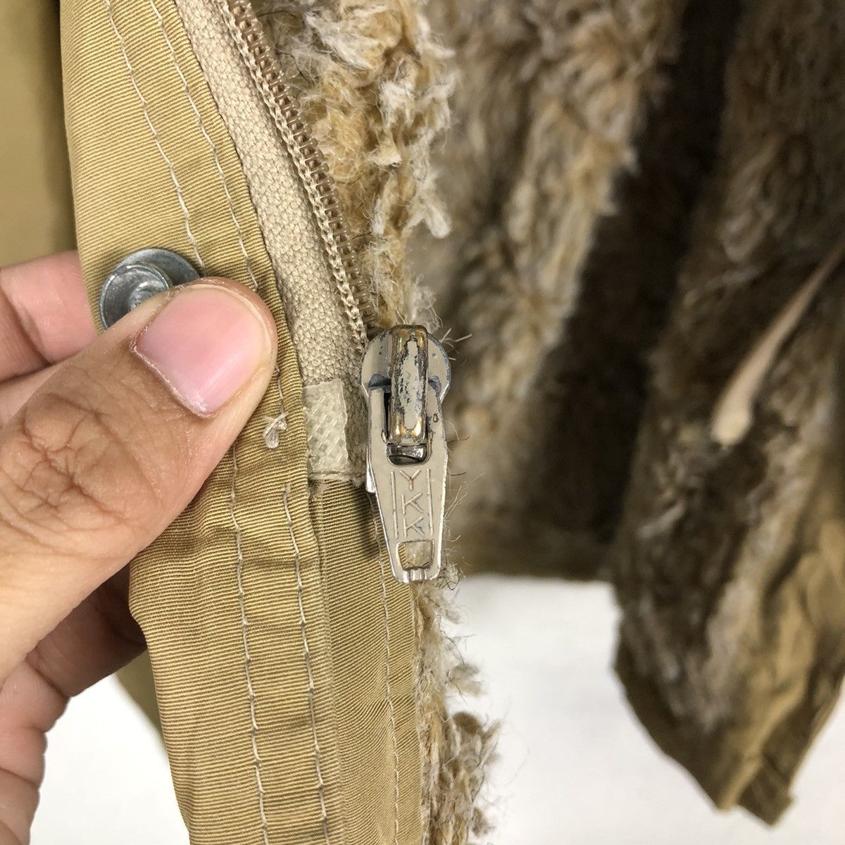 Toyo Enterprises 🔥Vintage Heavy Jacket Mink Fur Lining Upstream USA Made Size US M / EU 48-50 / 2 - 18 Thumbnail