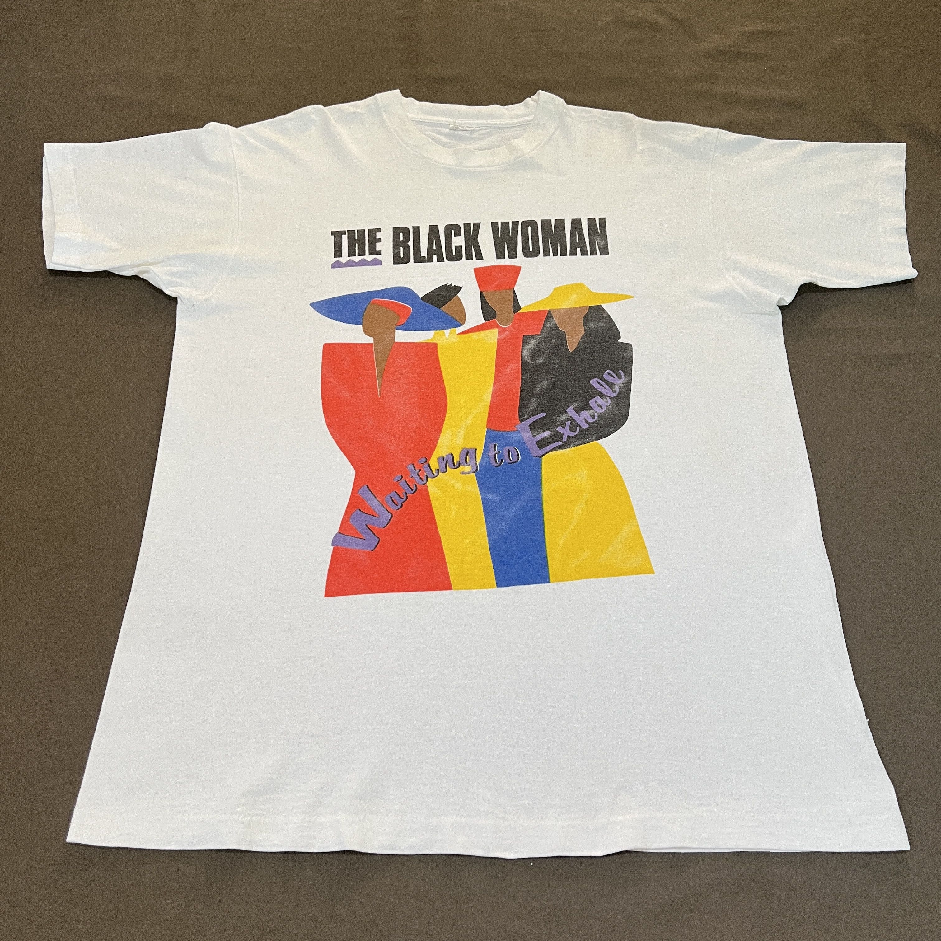 Rap Tees × Vintage Vintage Black Woman Waiting to Exhale Tee XL Whitney Houston Size US XL / EU 56 / 4 - 2 Thumbnail