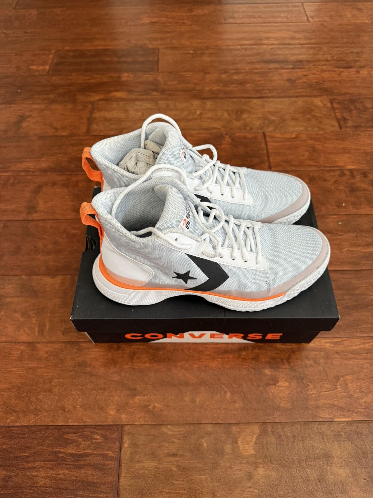 Converse Converse Star Series BB “Tinker Hatfield Pure Platinum” Size US 11 / EU 44 - 1 Thumbnail