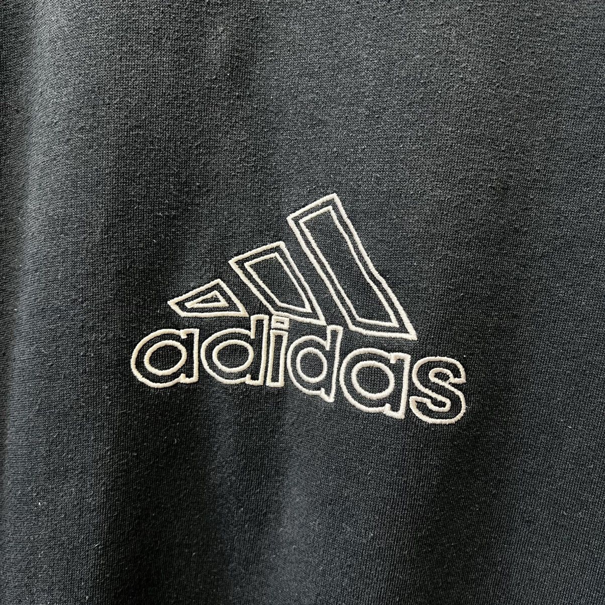 Adidas × Vintage Vintage 00’s Adidas Sweatshirt big logo y2k Size US L / EU 52-54 / 3 - 3 Thumbnail