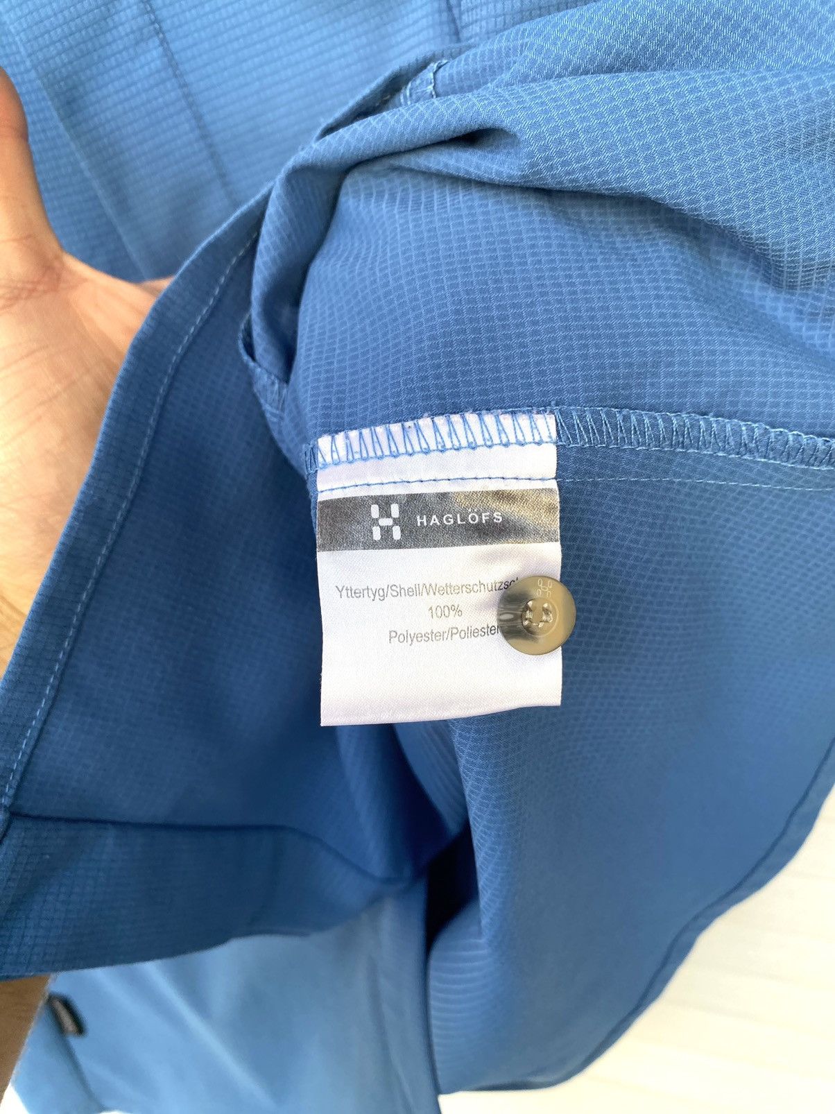 Haglofs × Vintage Vintage Haglofs Climatic Gore Tex Tech Button Up Shirt Size XL / US 12-14 / IT 48-50 - 9 Thumbnail