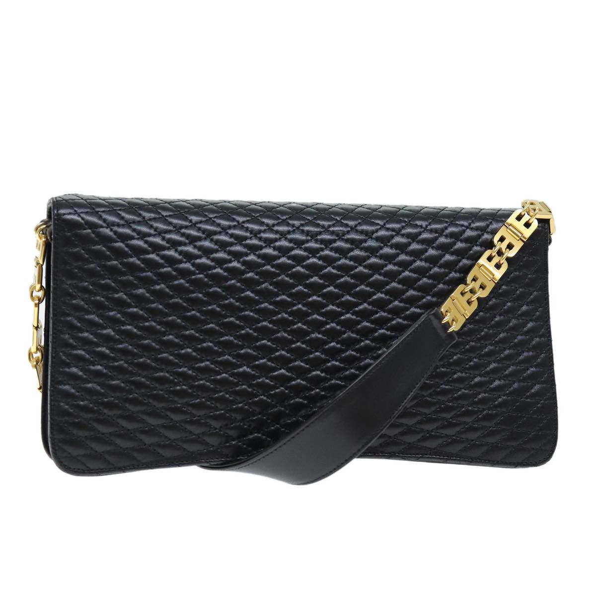 Bally Black Leather Shoulder Bag (Pre-Owned) Size ONE SIZE - 1 Thumbnail