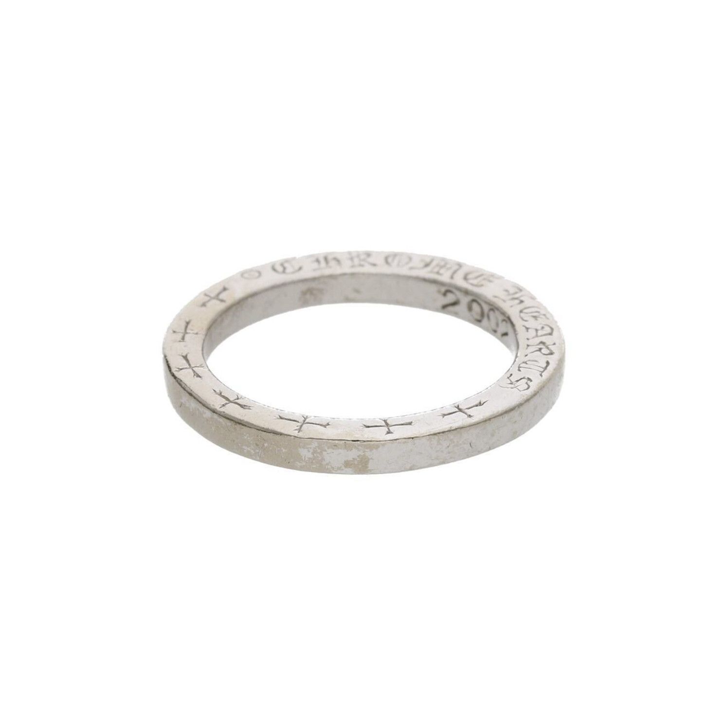 Chrome Hearts CHROME HEARTS 14K WHITE GOLD NTFL RING US 6 Size ONE SIZE - 1 Thumbnail