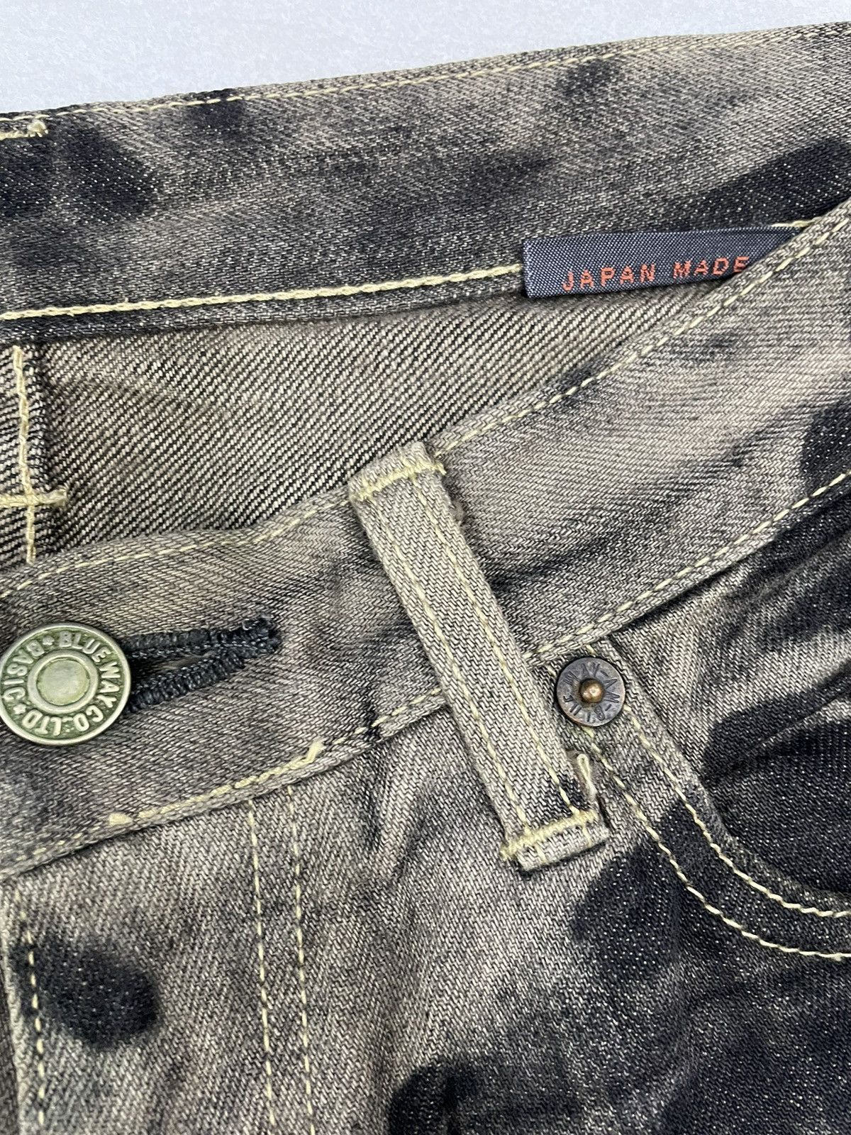 PPFM BlueWay Japan Flame Jeans Size US 29 - 7 Thumbnail