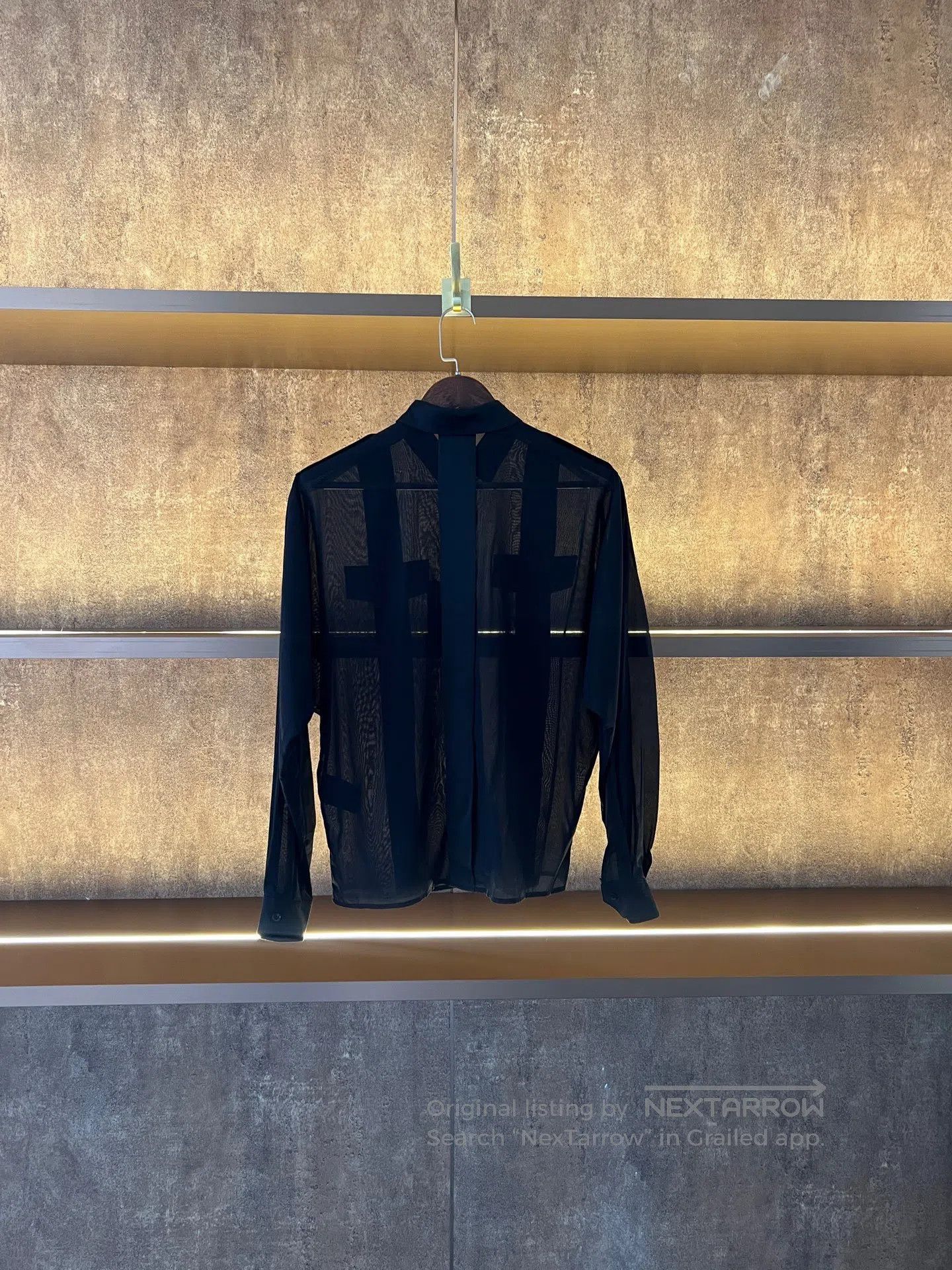 Saint Laurent Paris Saint Laurent Paris Silk Shirt| Size XS / US 0-2 / IT 36-38 - 2 Thumbnail