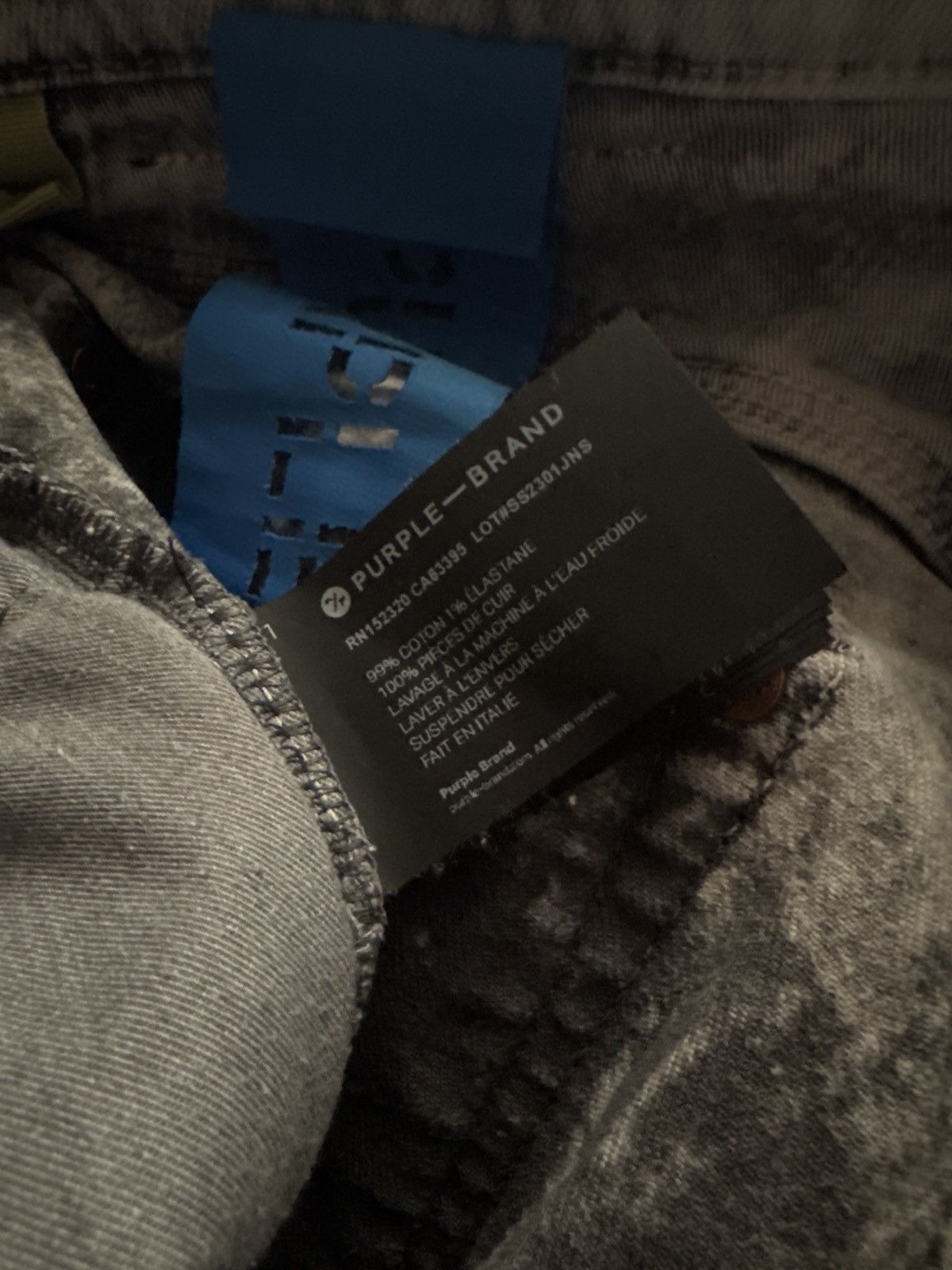 Purple Brand Purple Brand Muted “Acid Camo” Size US 30 / EU 46 - 7 Thumbnail