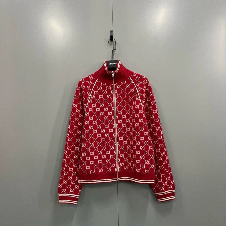 Gucci Gucci Red logo letter jacket 2502-Nextarrow Size US M / EU 48-50 / 2 - 1 Thumbnail
