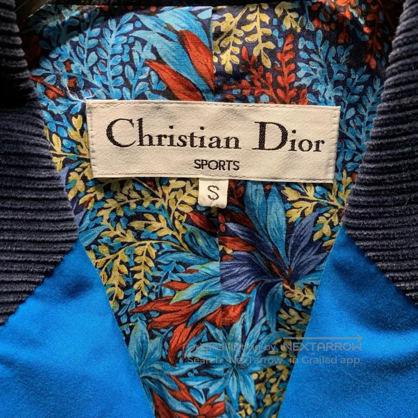 Dior blue casual jacket by dior for women. Size US S / EU 44-46 / 1 - 2 Thumbnail