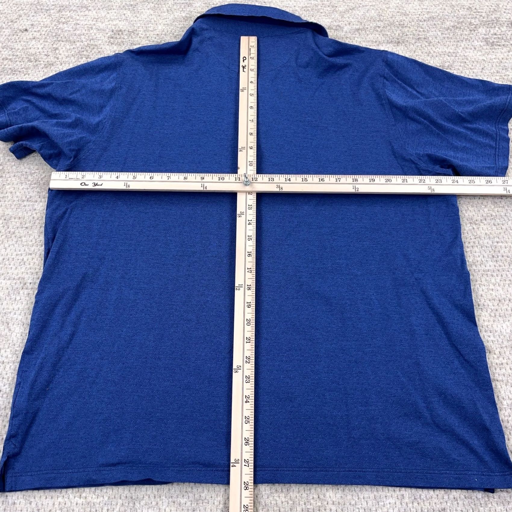 Vintage Masters Polo Shirt Men XXL Blue Pima Cotton Soft Clubhouse Collection Made Italy Size US XXL / EU 58 / 5 - 7 Thumbnail