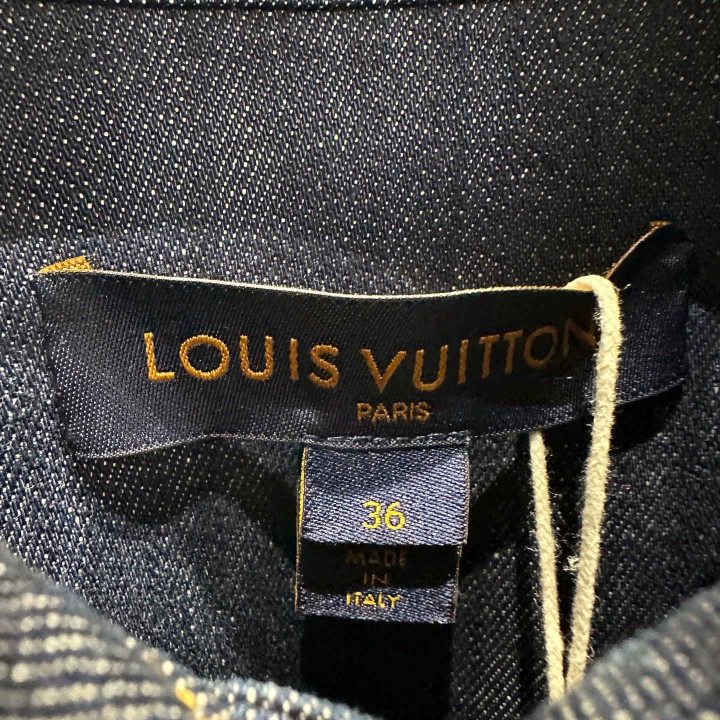 Louis Vuitton LV Monogram colorblock pocket denim jacket 36 Size XS / US 0-2 / IT 36-38 - 3 Thumbnail