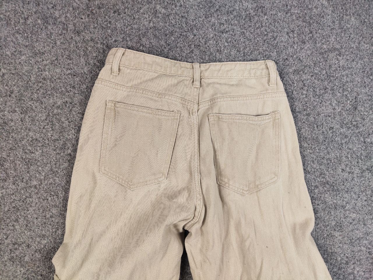 Japanese Brand Vintage Y2K Japanese Bondage Beige Baggy Cargo Denim Pants Size US 30 / EU 46 - 13 Thumbnail