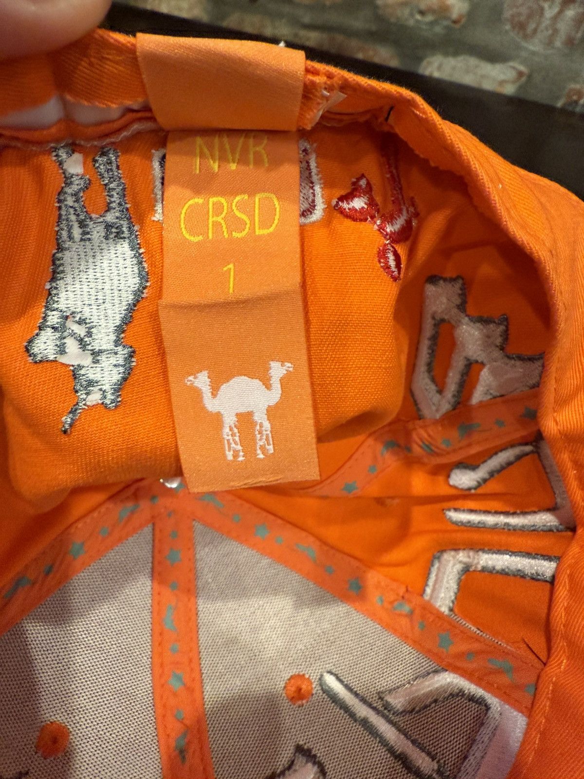murd333r.fm murd333r.fm Orange Hat 7 3/4 Size ONE SIZE - 8 Thumbnail