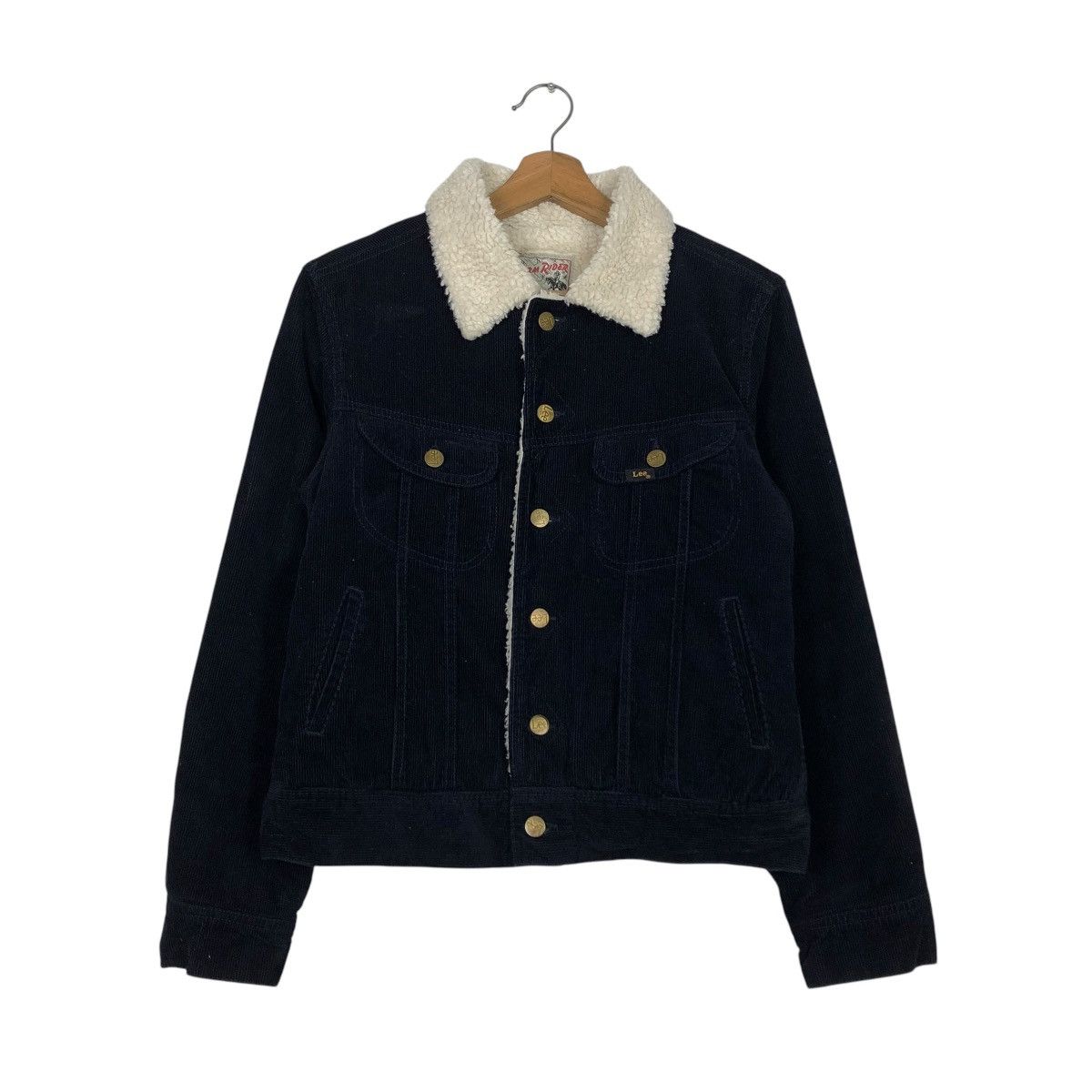 Lee 🔥VINTAGE TRUCKER CORDUROY JACKET LEE STORM RIDER BLANKET Size US M / EU 48-50 / 2 - 3 Thumbnail