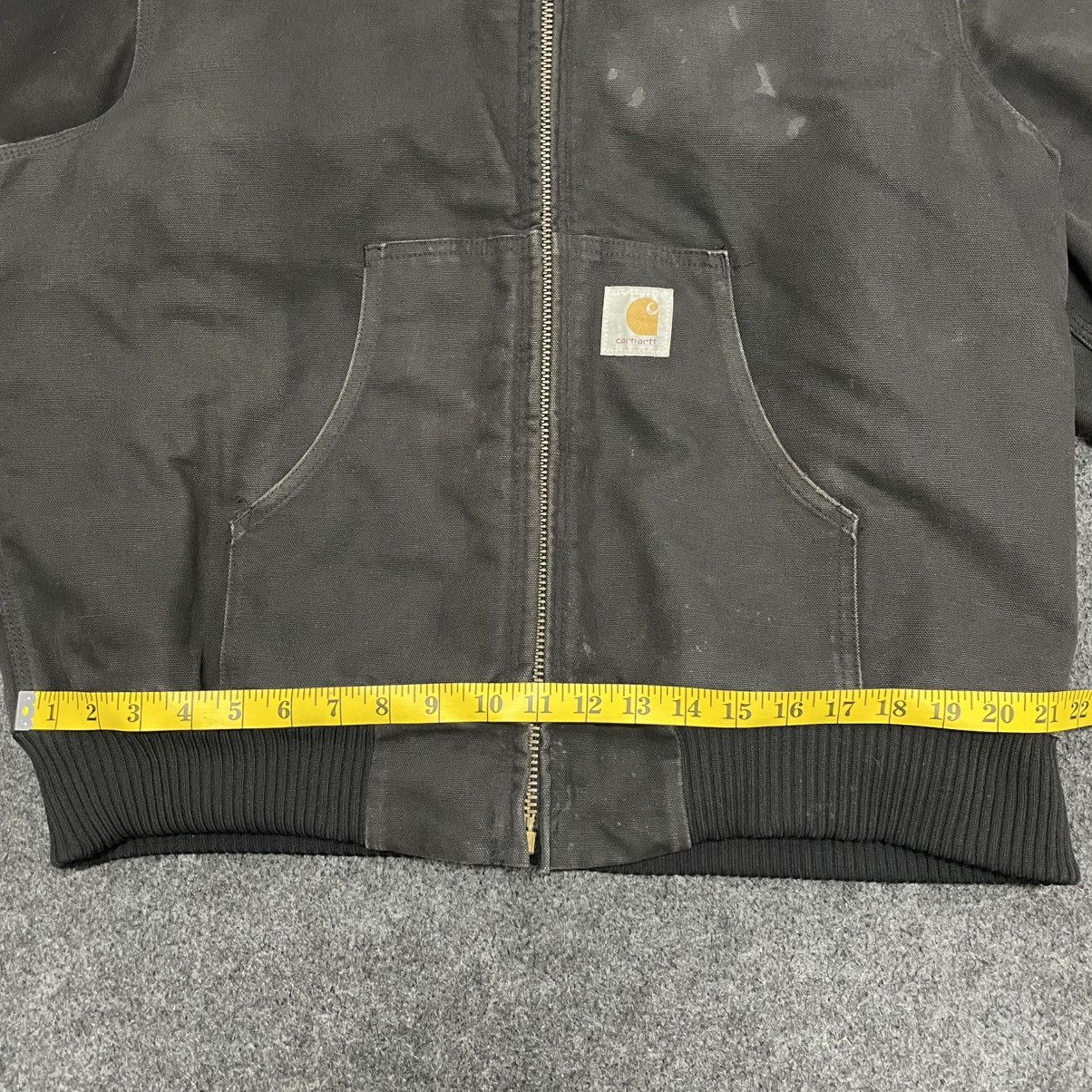 Carhartt Vintage Carhartt J04 BLK Firm Duck Hooded Jacket Size US L / EU 52-54 / 3 - 18 Thumbnail