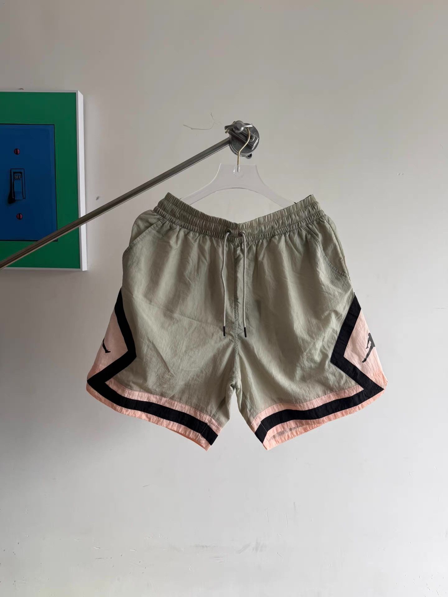 Nike Nike Air Jordan Nylon Basketball Shorts Q17 Size US 40 / EU 56 - 1 Thumbnail
