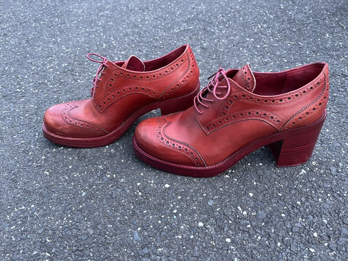 Miu Miu Miu Miu high heel Brogues Size US 7 / IT 37 - 4 Thumbnail