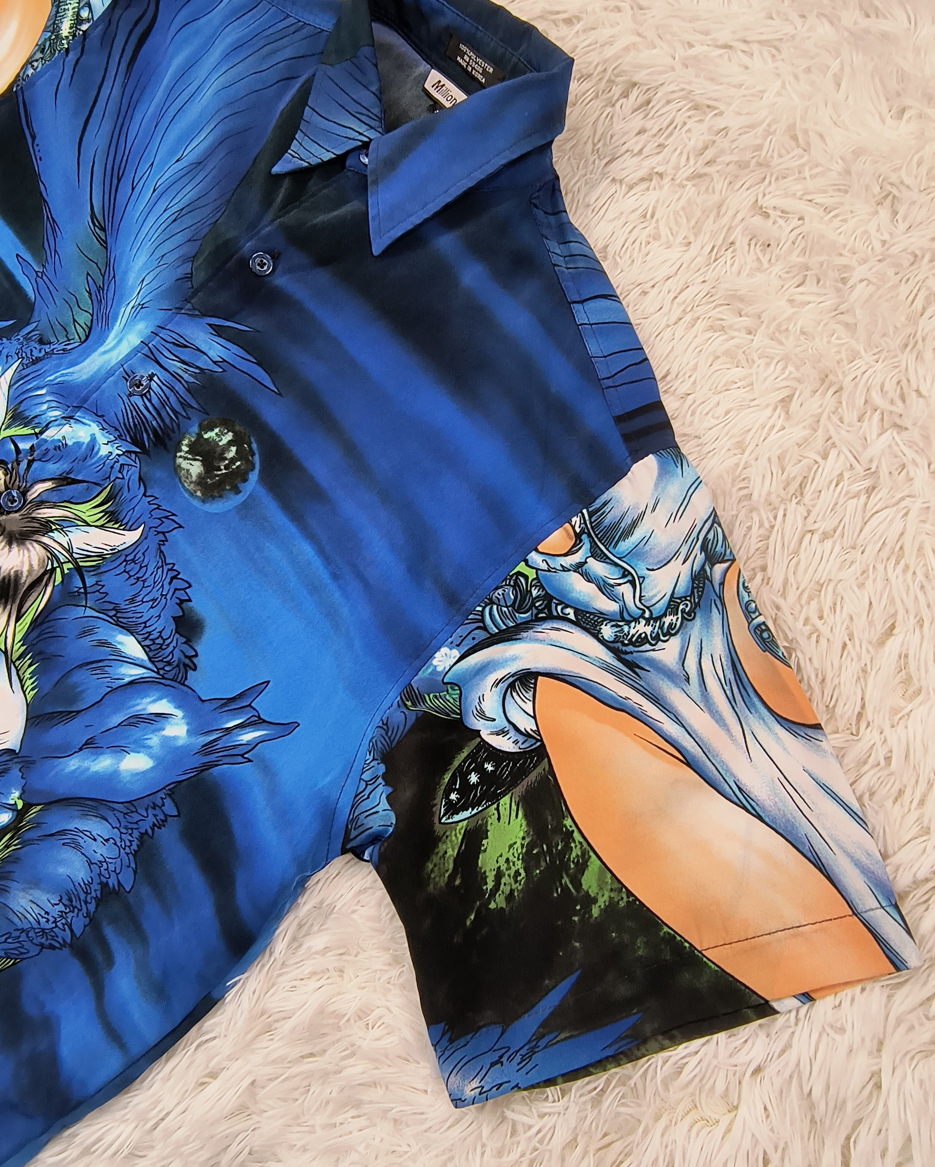 Vintage Vintage Y2K Shirow Masamune anime girl button up shirt Size US S / EU 44-46 / 1 - 3 Thumbnail