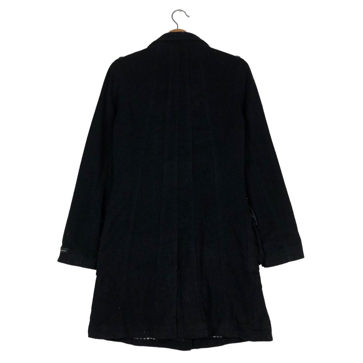 Barbour 🔥Vintage Long Wool Jacket Barbour International Biker Size US S / EU 44-46 / 1 - 8 Thumbnail
