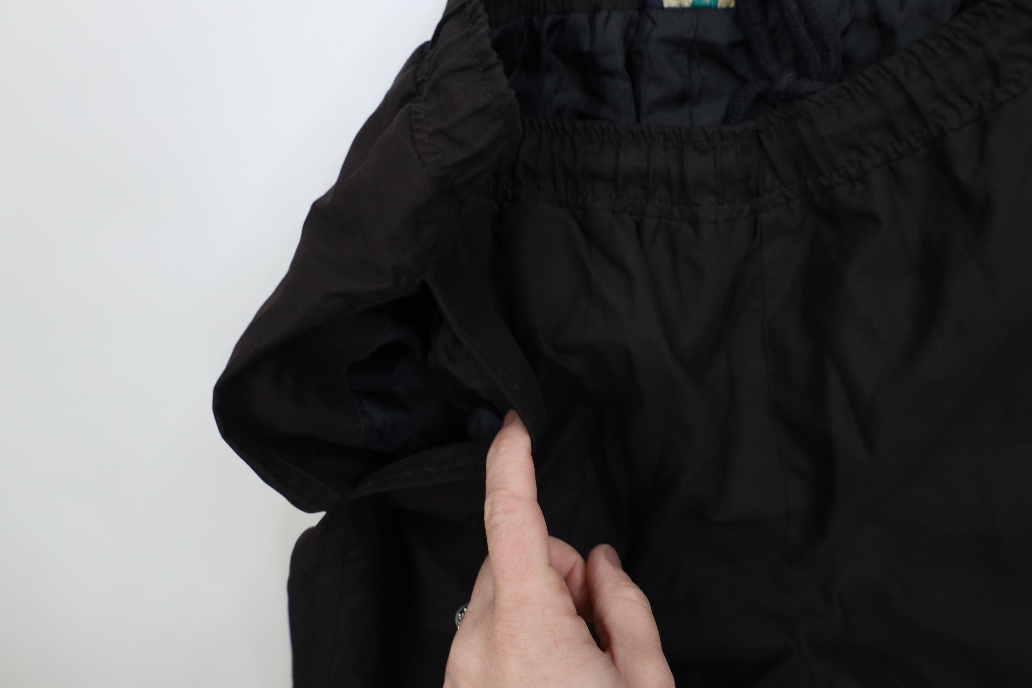 Vintage Vintage 90s Streetwear Microfiber Joggers Pants Dark Brown Size US 36 / EU 52 - 6 Thumbnail