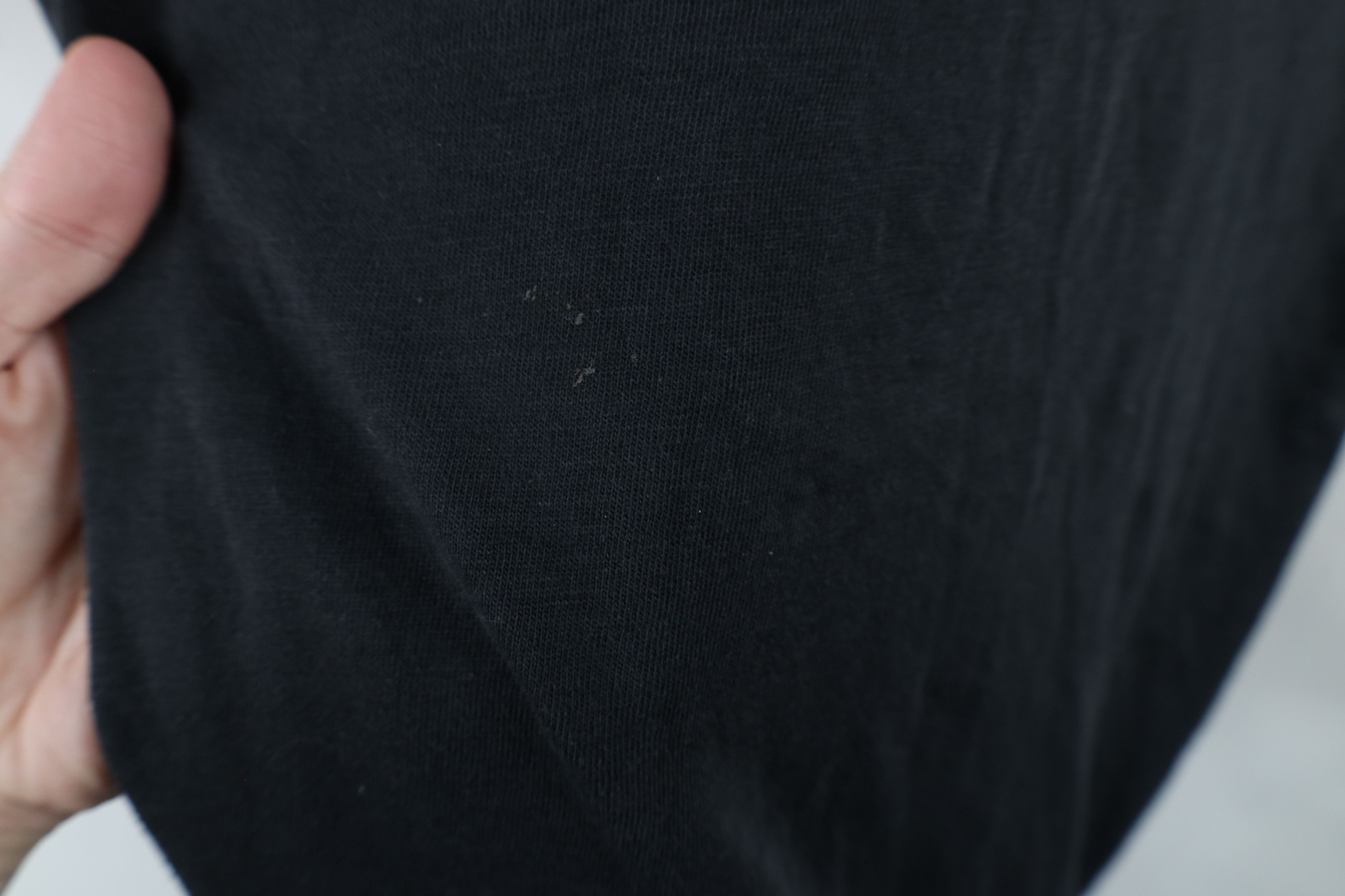 Vintage Vintage 90s Streetwear Blank Thin Short Sleeve T-Shirt Black Size US XL / EU 56 / 4 - 9 Thumbnail