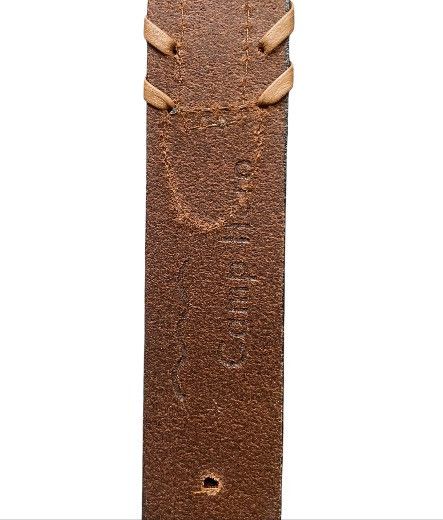 Other Camp Hero Leather Beaded Belt Size 34 - 5 Thumbnail