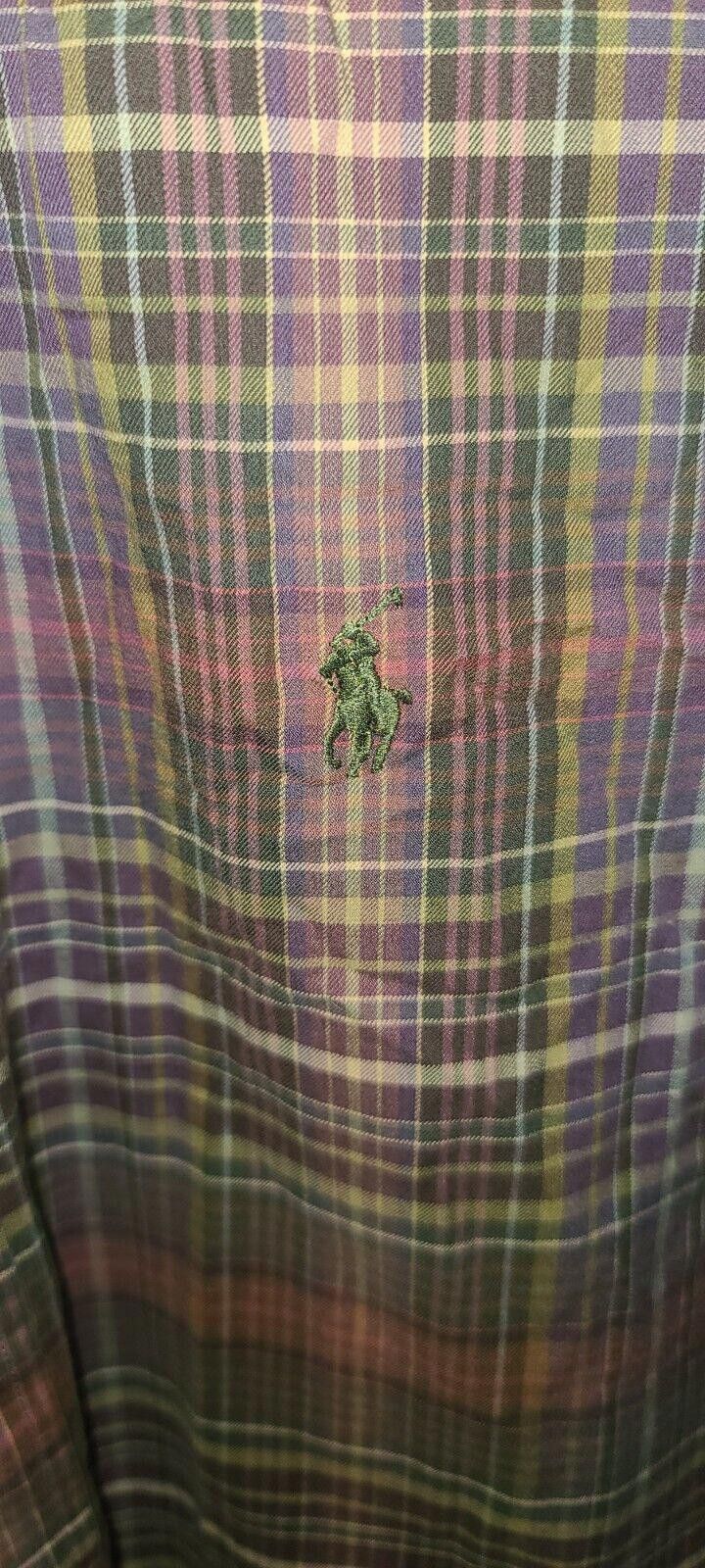 Lauren Ralph Lauren Ralph Lauren Men's Shirt Medium 15 1/2 Classic Fit Plaid Size US M / EU 48-50 / 2 - 2 Thumbnail