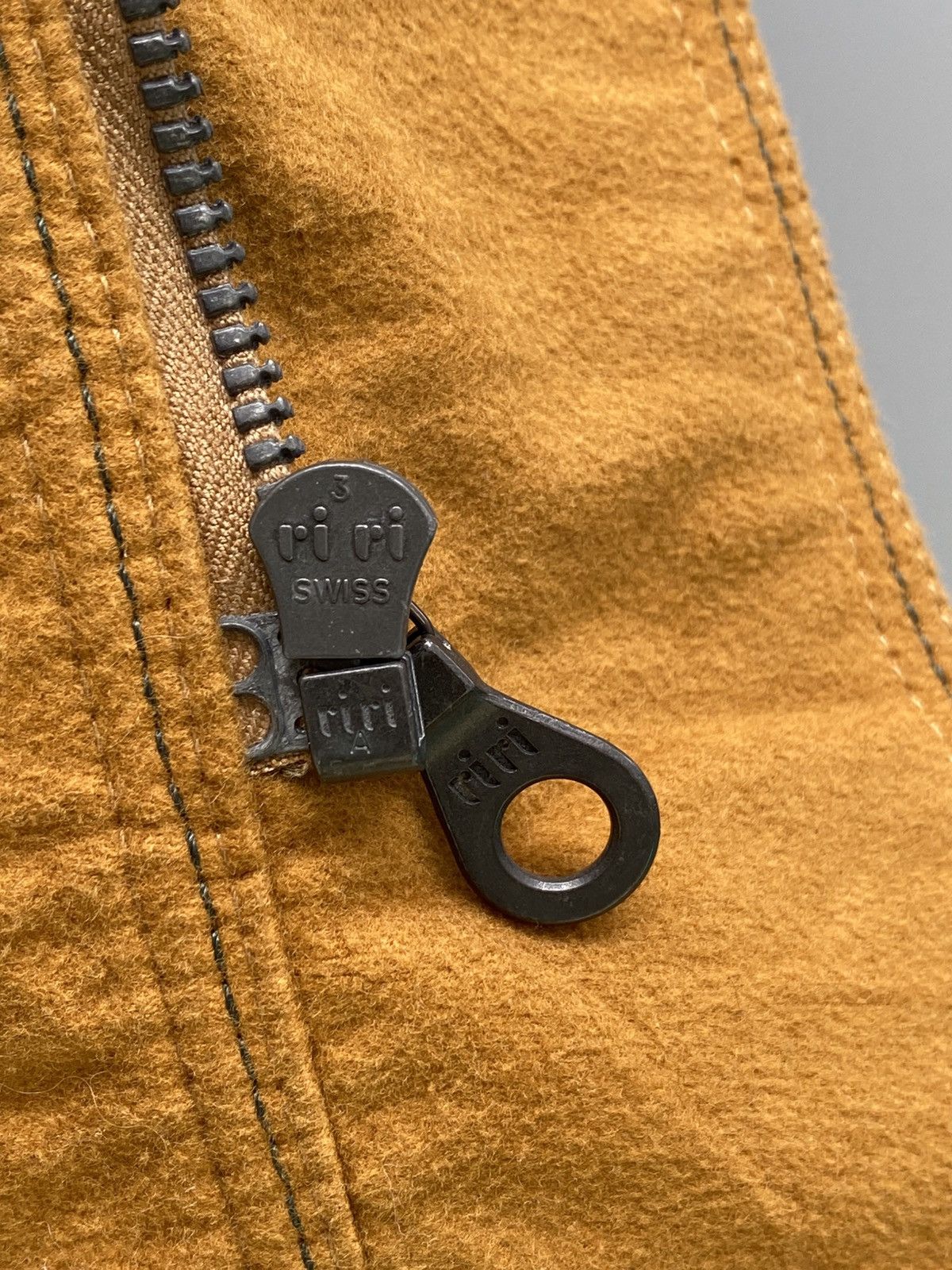 Nigel Cabourn 1980s - Nigel Cabourn- Moleskin/Leather Hunting Parka Size US XL / EU 56 / 4 - 11 Thumbnail