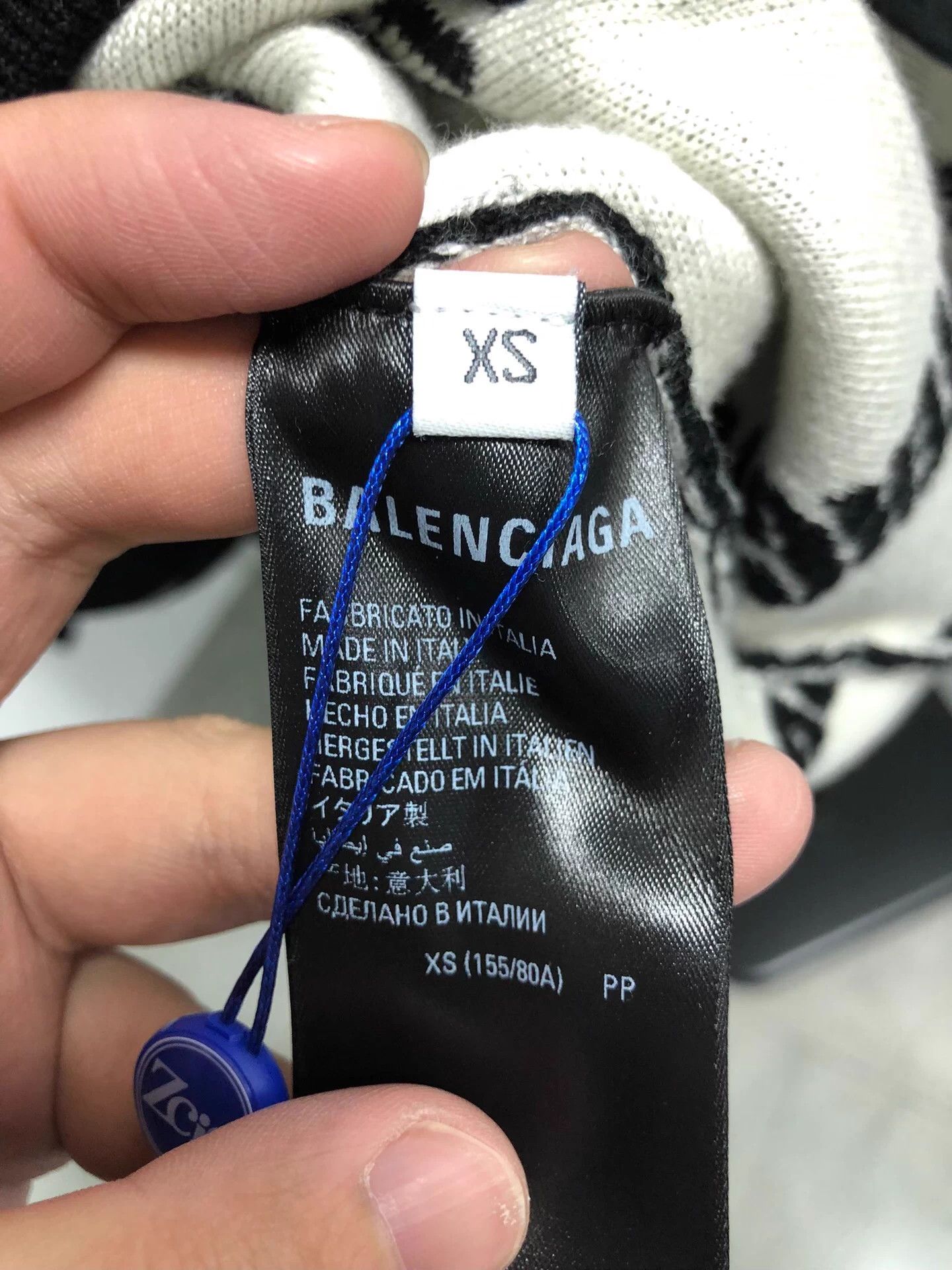 Balenciaga Balenciaga SS23 Logo Print Crewneck Sweater Women's Black XS Size XS / US 0-2 / IT 36-38 - 4 Thumbnail