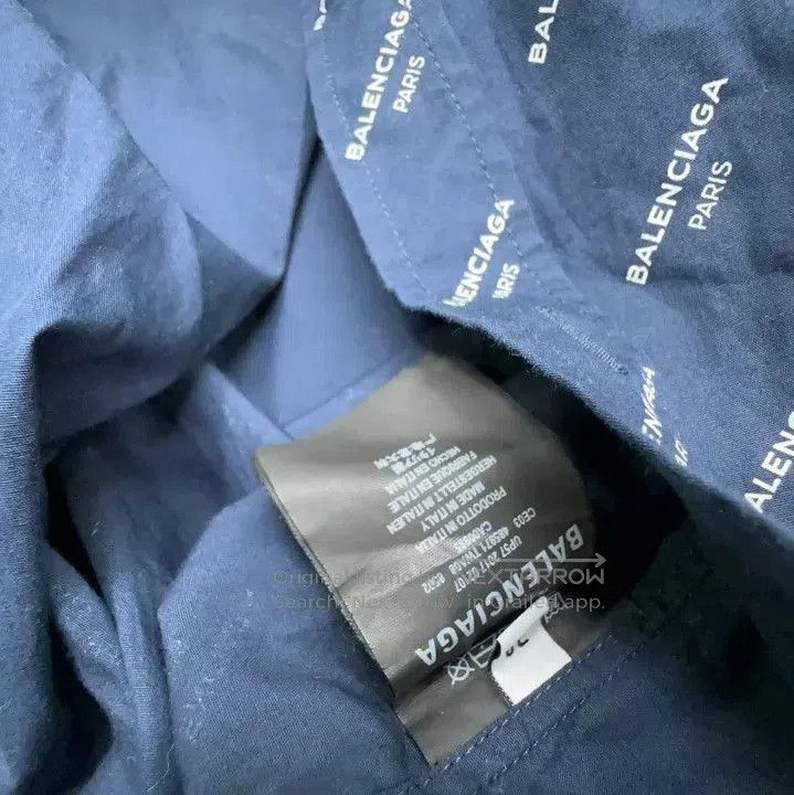 Balenciaga Balenciaga Letter Print Long Sleeve Shirt. Size US M / EU 48-50 / 2 - 3 Thumbnail