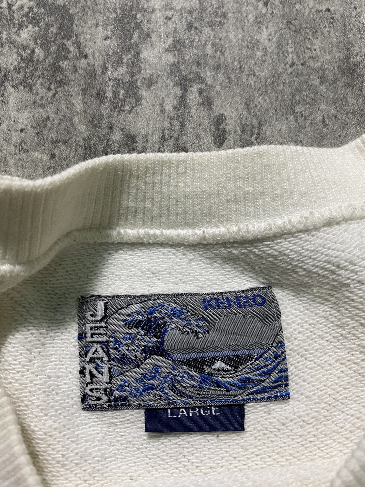 Kenzo × Vintage Vintage Kenzo Katsushika Hokusai Die Globe Welle Sweatshirt Size US L / EU 52-54 / 3 - 6 Thumbnail