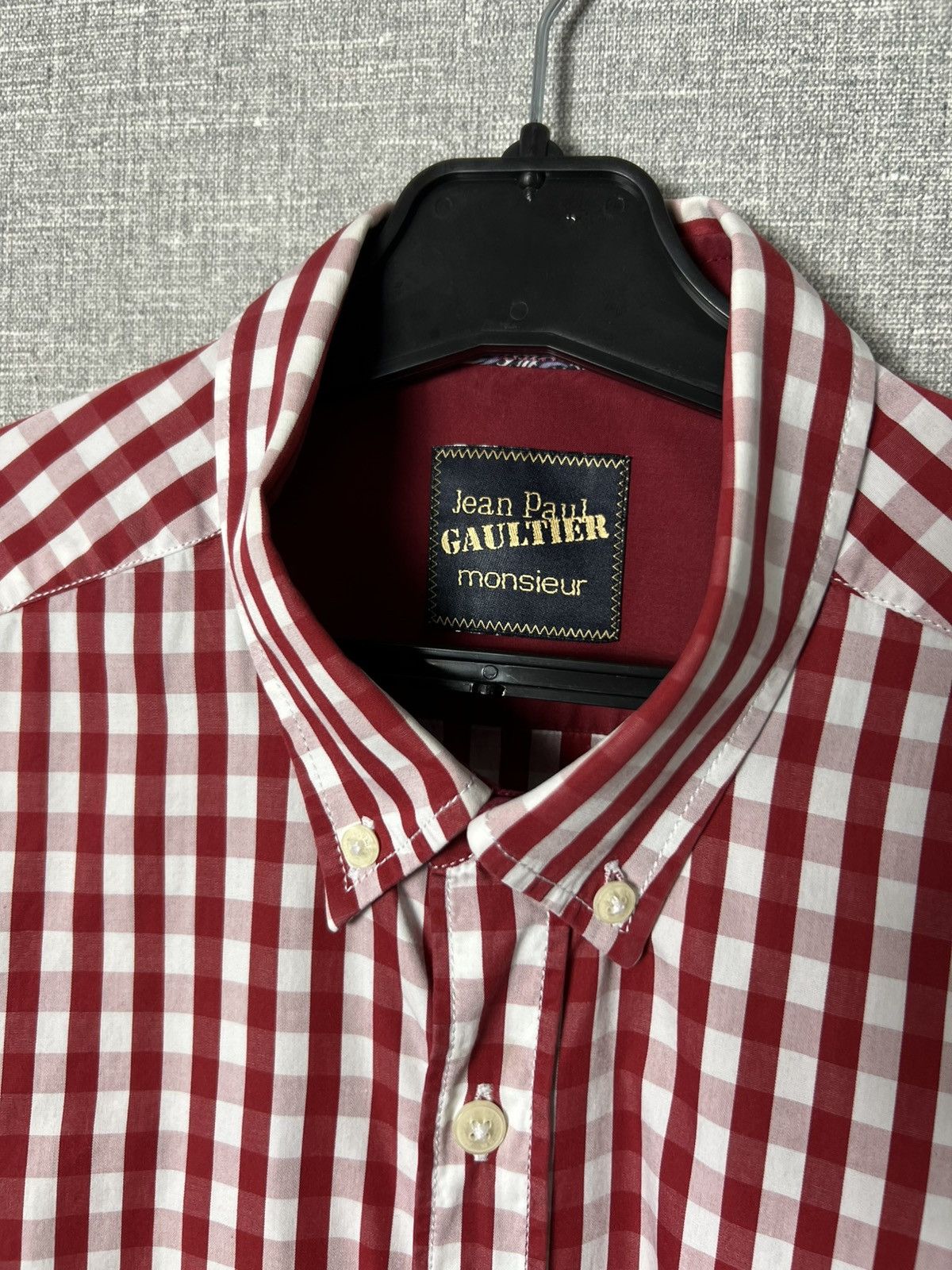 Jean Paul Gaultier Jean Paul Gaultier Checkered Button Long Sleeve Shirt JPG Size US M / EU 48-50 / 2 - 14 Thumbnail